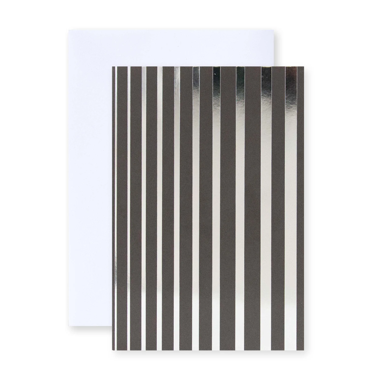 Hallmark Multipack of 12 Blank Cards - 2 designs, Gold Stripes and Silver stripes Blank Cards - Image 3