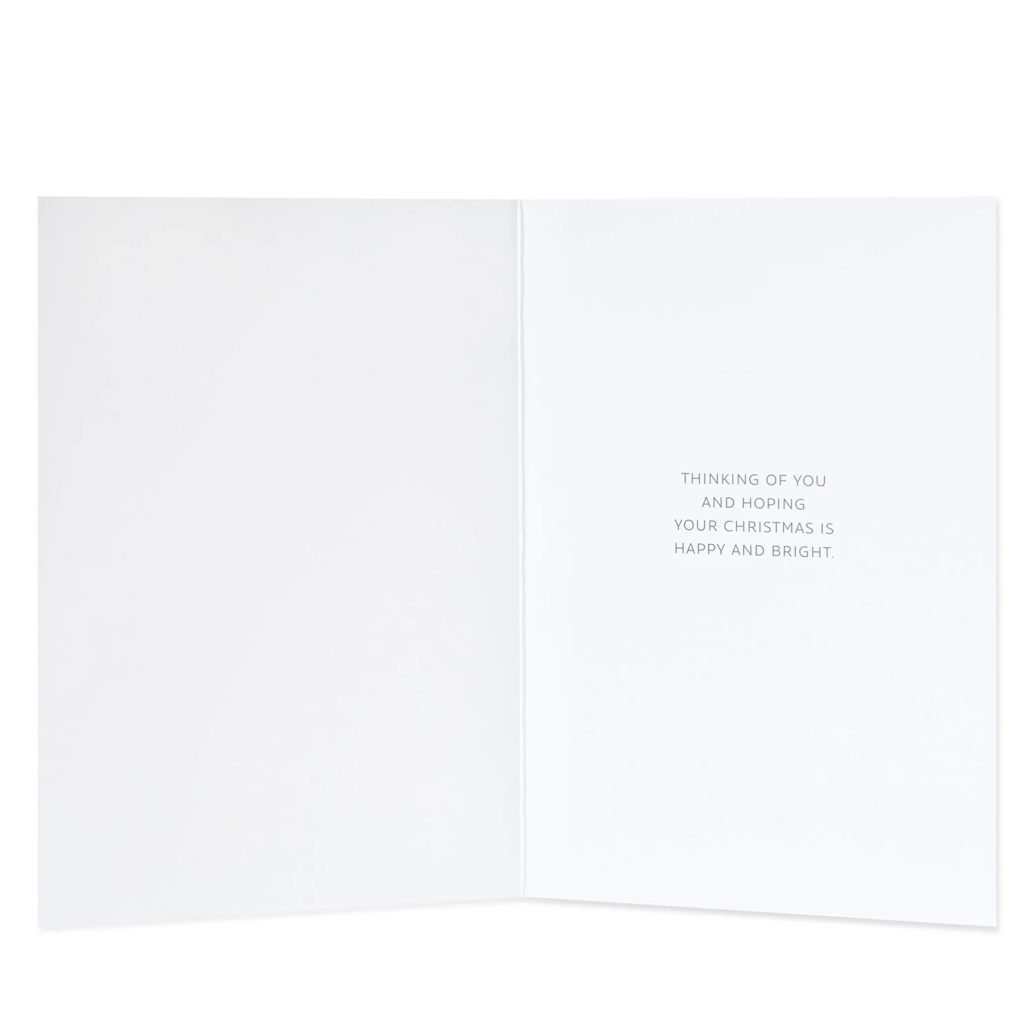 Hallmark Christmas Card From All Of Us - Happy & Bright - Image 2