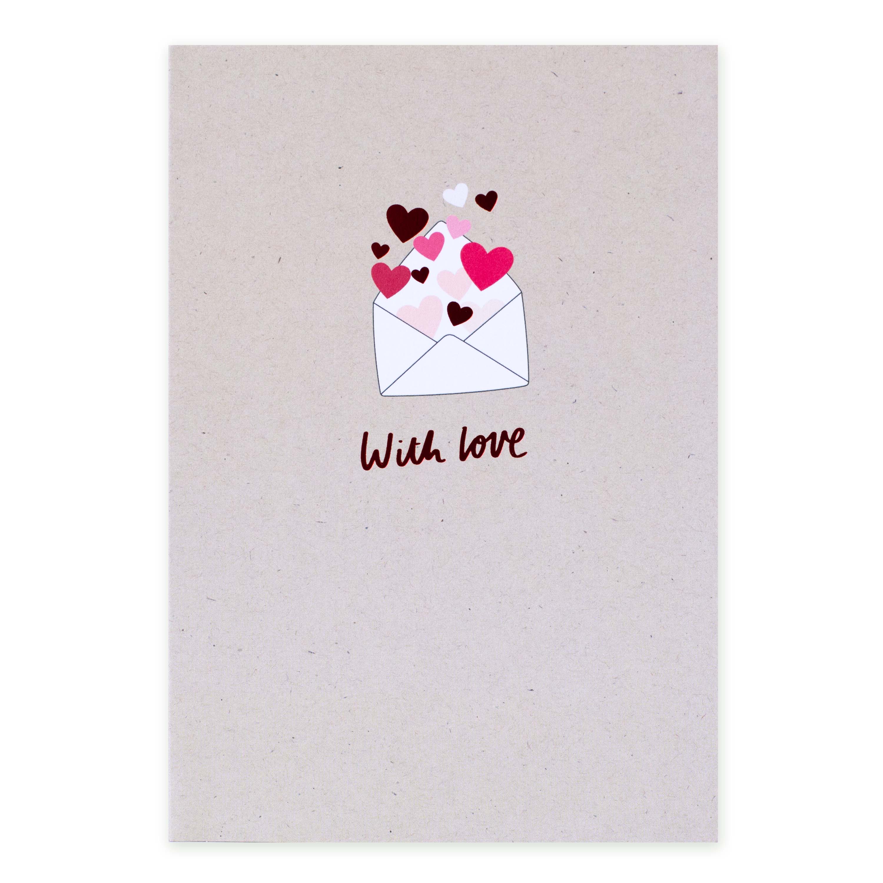Hallmark Valentine's Day Card - With Love