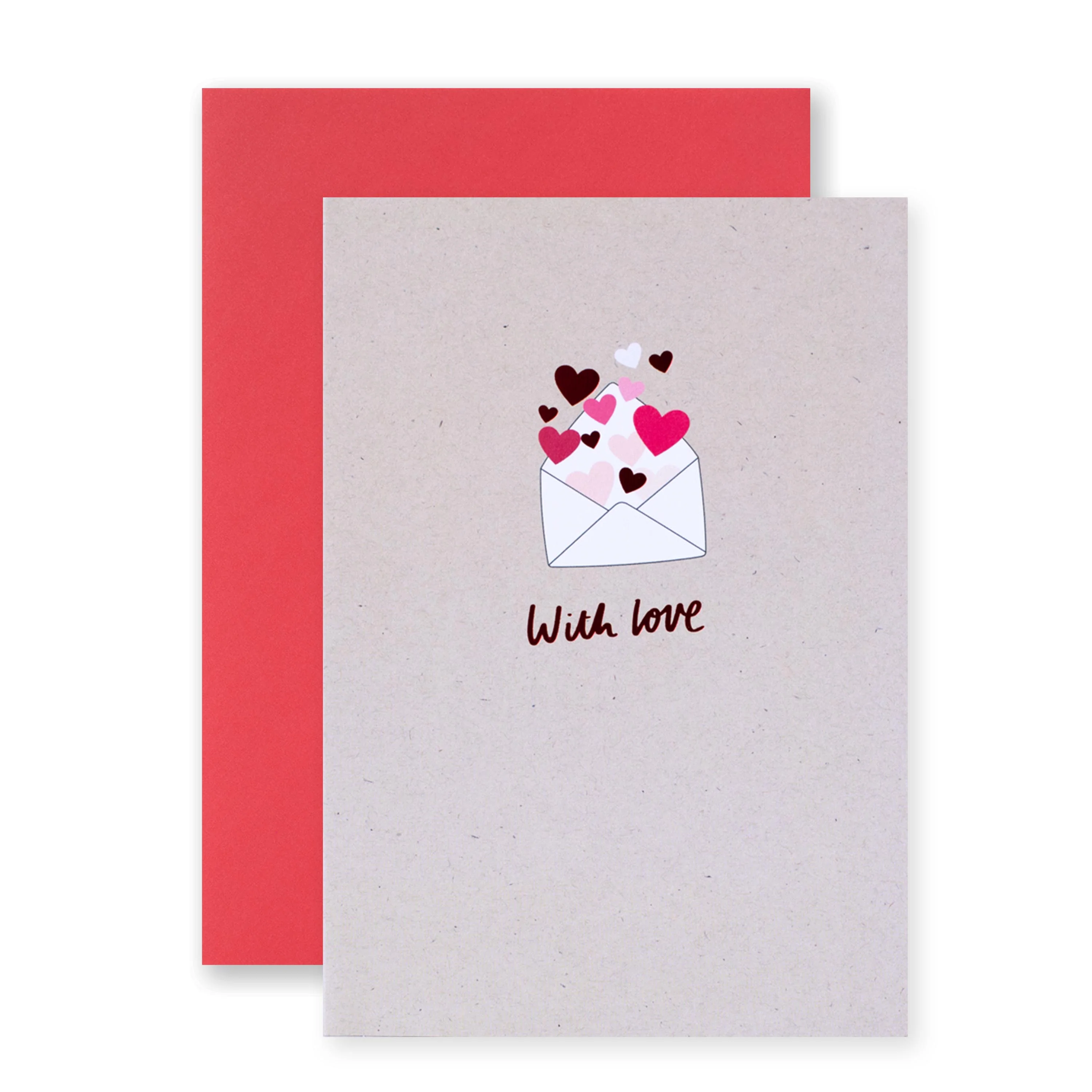 Hallmark Valentine's Day Card - With Love - Image 3