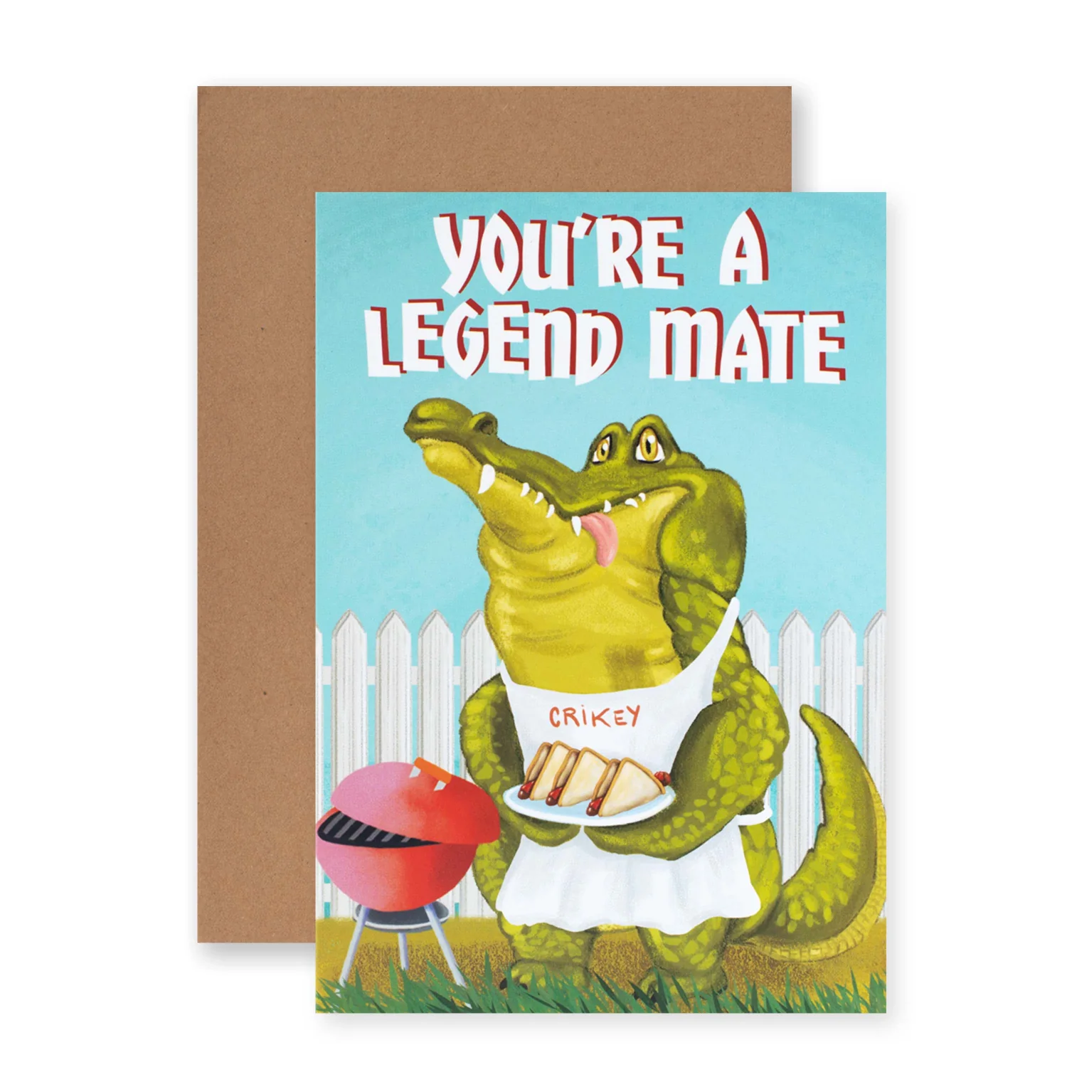 Hallmark Ozzy Oddities Greeting Card - Crikey Croc - Image 3