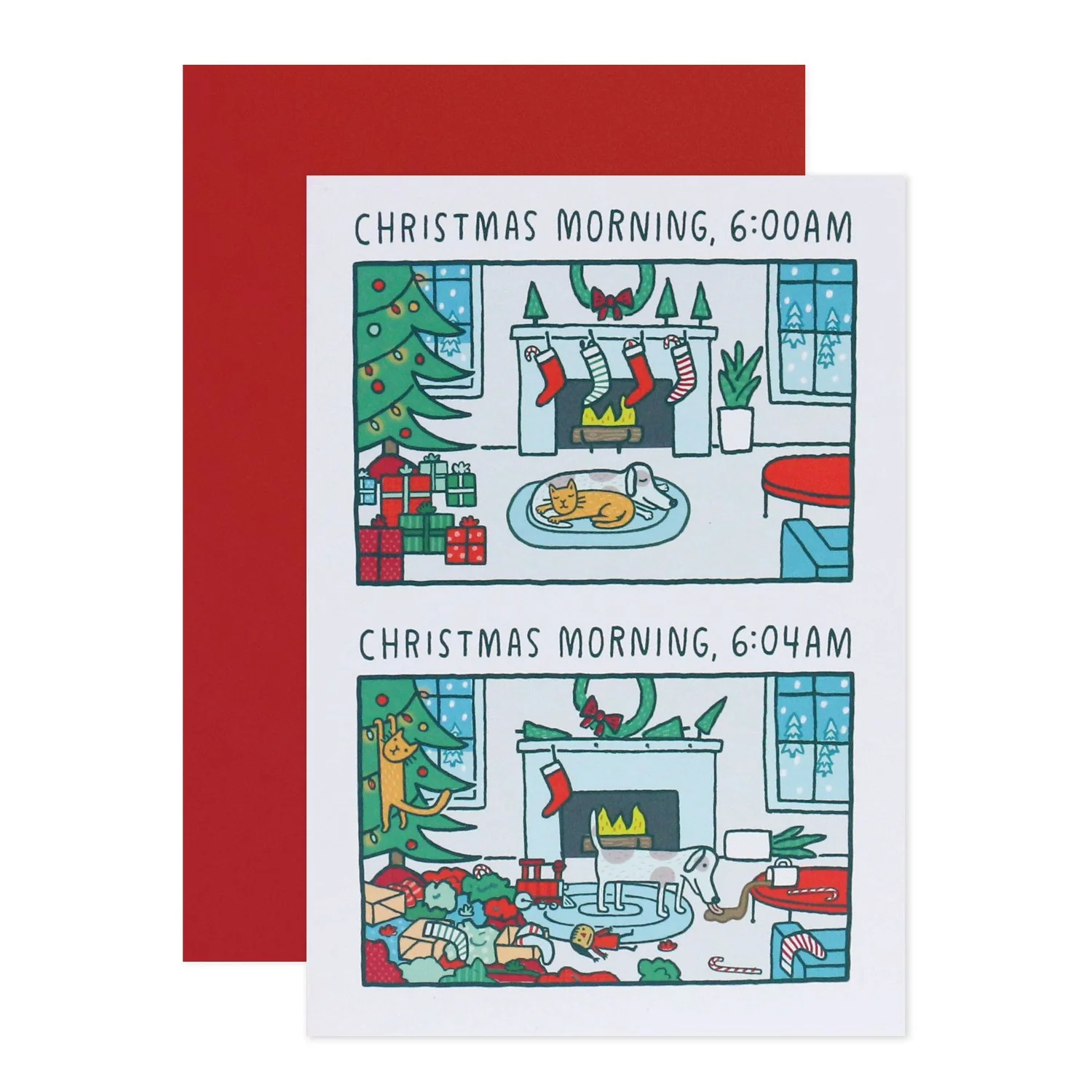 Hallmark Shoebox Christmas Card - Enjoy Every Minute - Image 3
