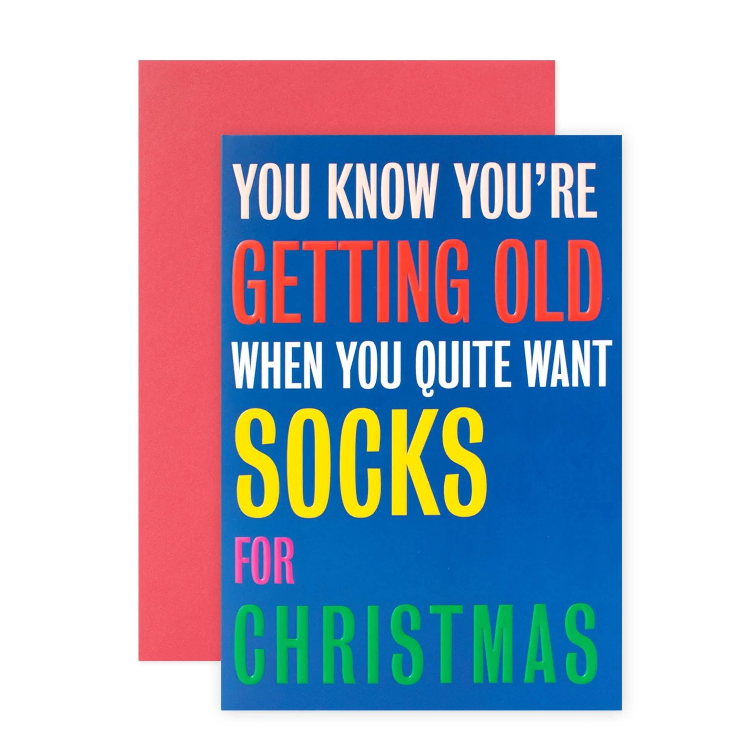 Hallmark Christmas Card - Socks - Image 3