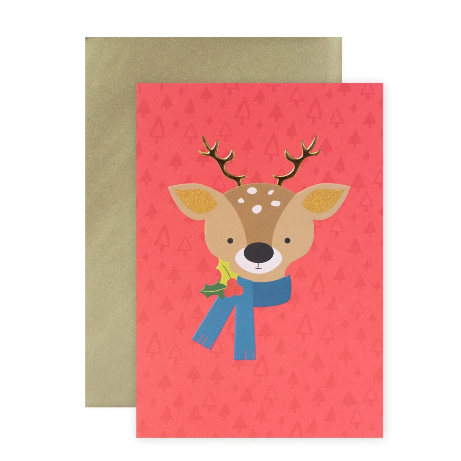 Hallmark Christmas Card - Little Reindeer - Image 3
