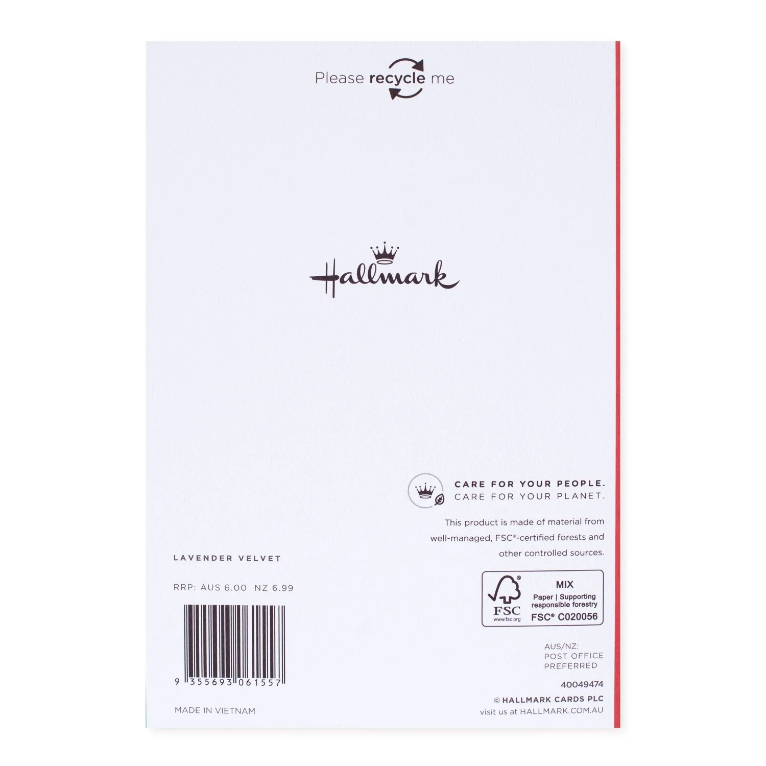 Hallmark Christmas Card For Both Of You - With Love - Image 4