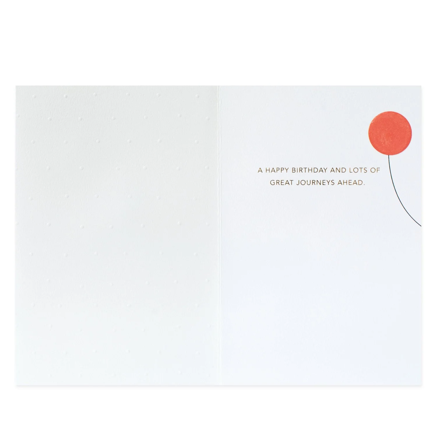 Hallmark Signature Birthday Card - Great Journeys - Image 2