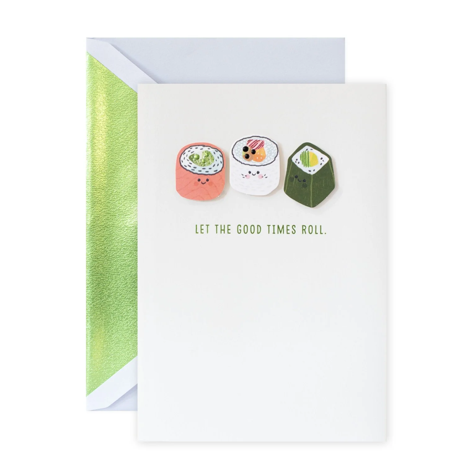 Hallmark Signature Birthday Card - Sushi Rolls - Image 2