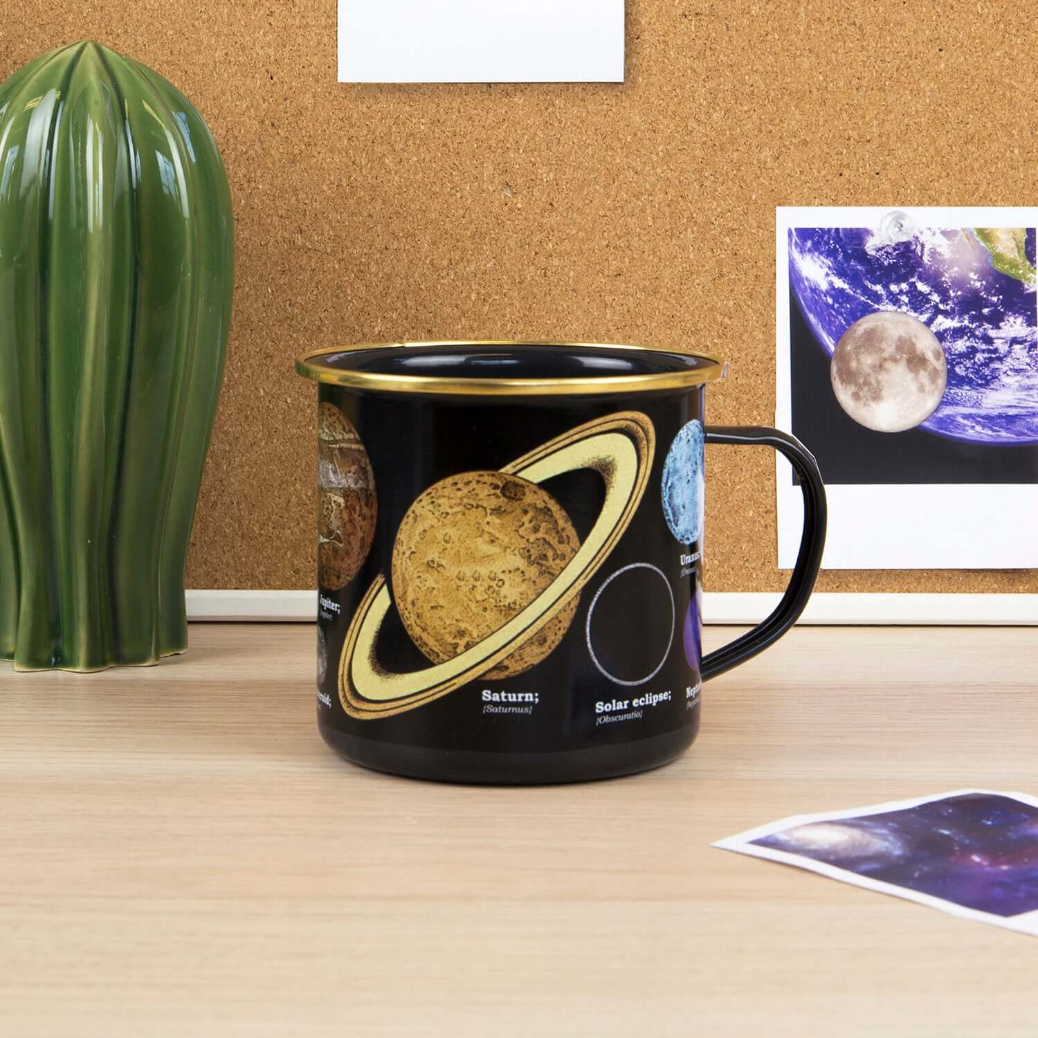Gift Republic - Astronomia Enamel Mug - Image 3