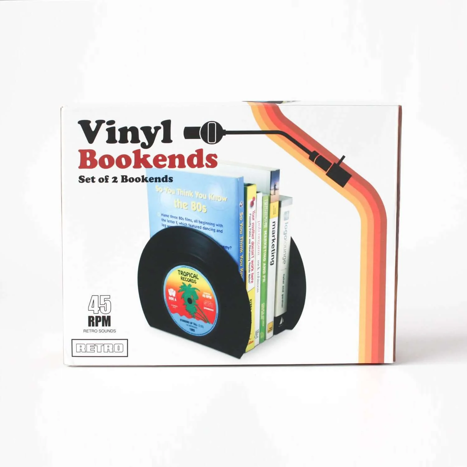 Gift Republic - Vinyl Bookends - Image 2