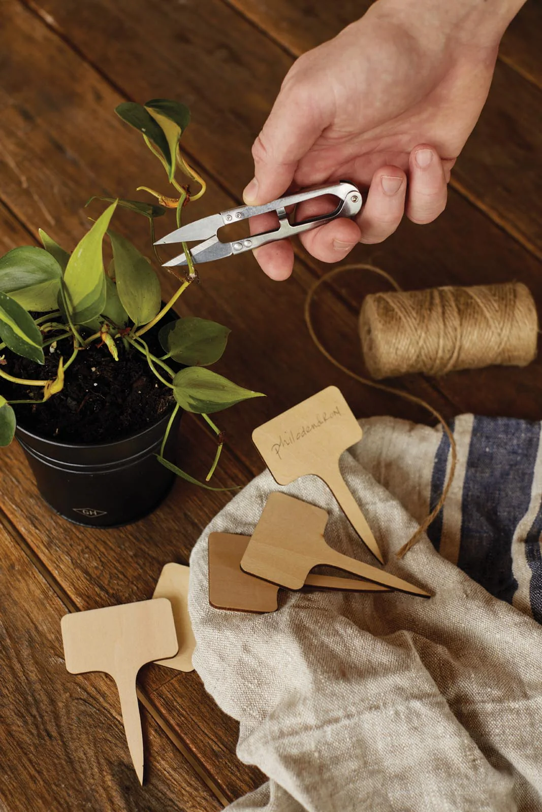Gift Set: Pot, Snips, Twine, Markers - Image 4