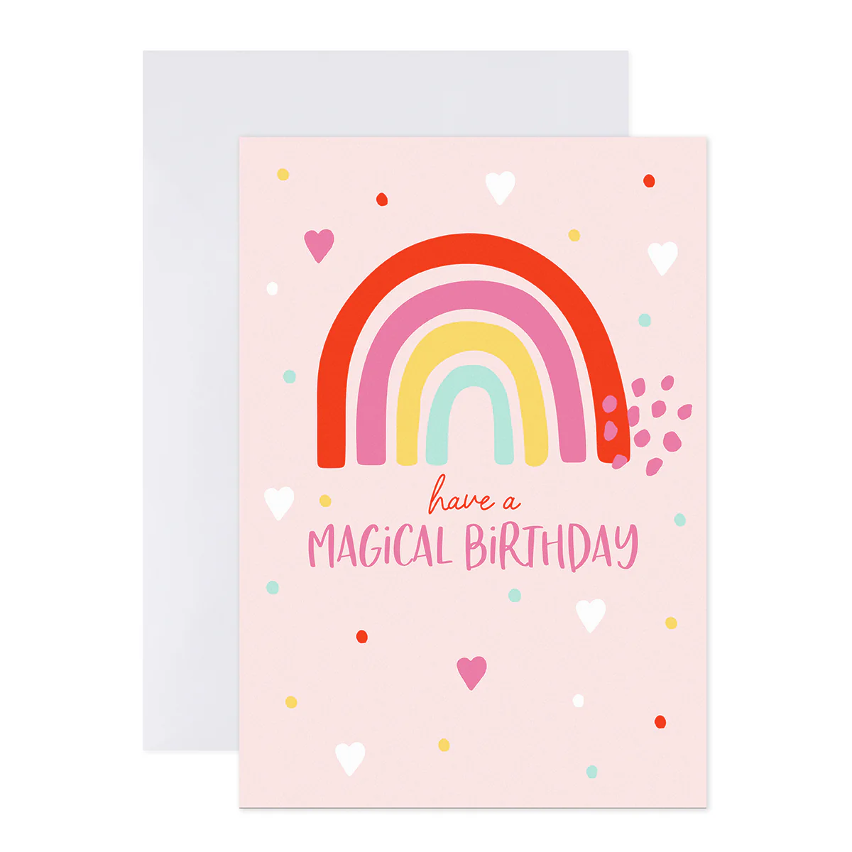 Connections from Hallmark Birthday Card - Rainbow Magical Birthday - Image 3