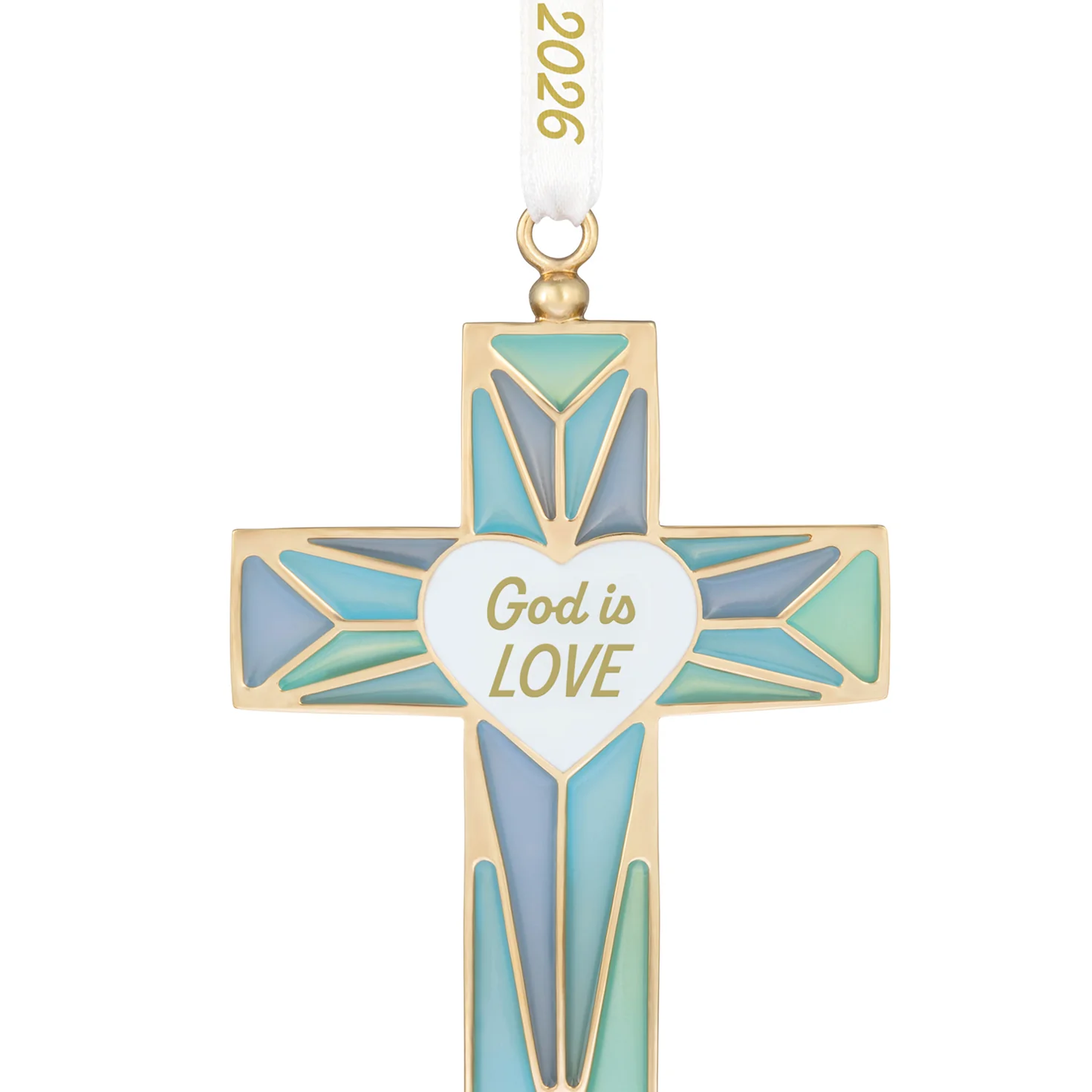 God is Love 2026, Metal — 2026 Hallmark Keepsake Christmas Ornament - Image 4