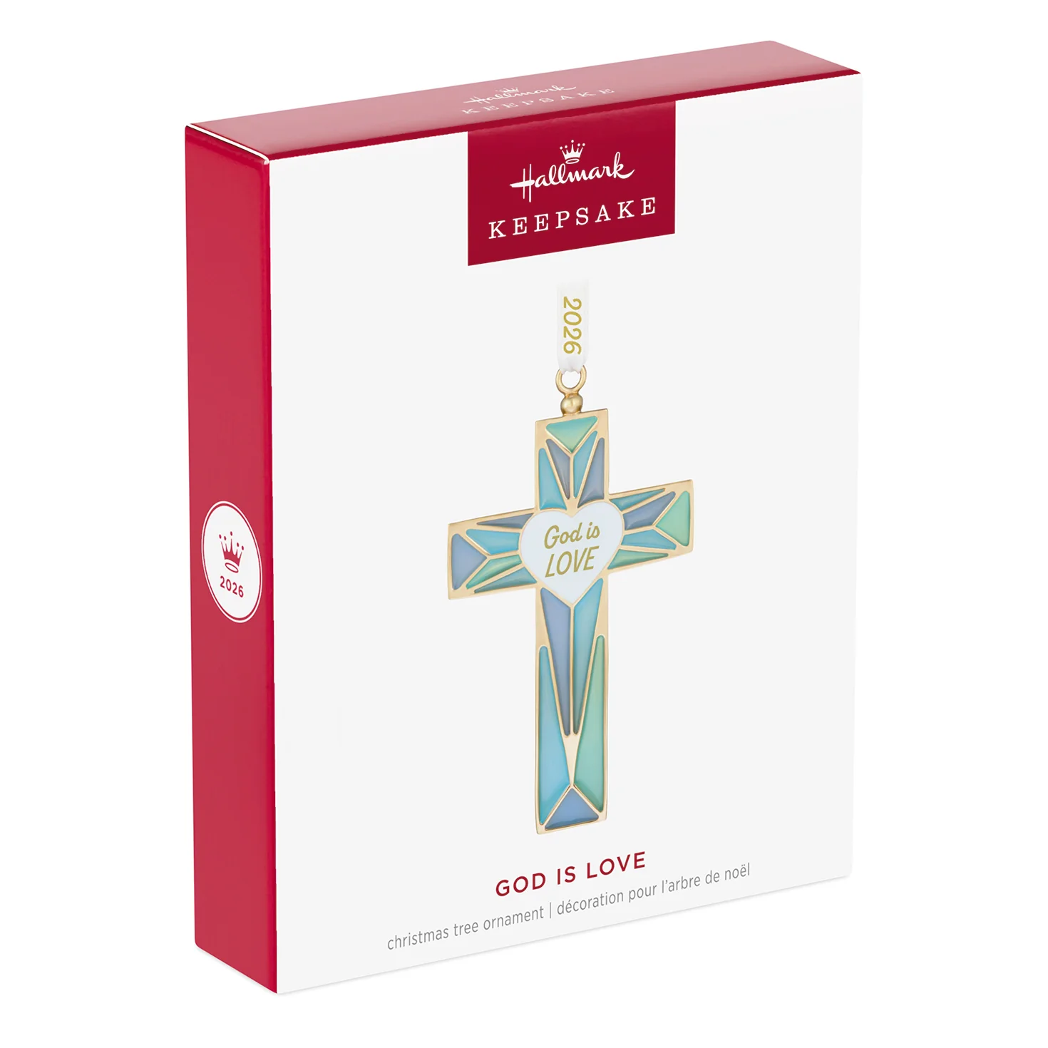 God is Love 2026, Metal — 2026 Hallmark Keepsake Christmas Ornament - Image 7