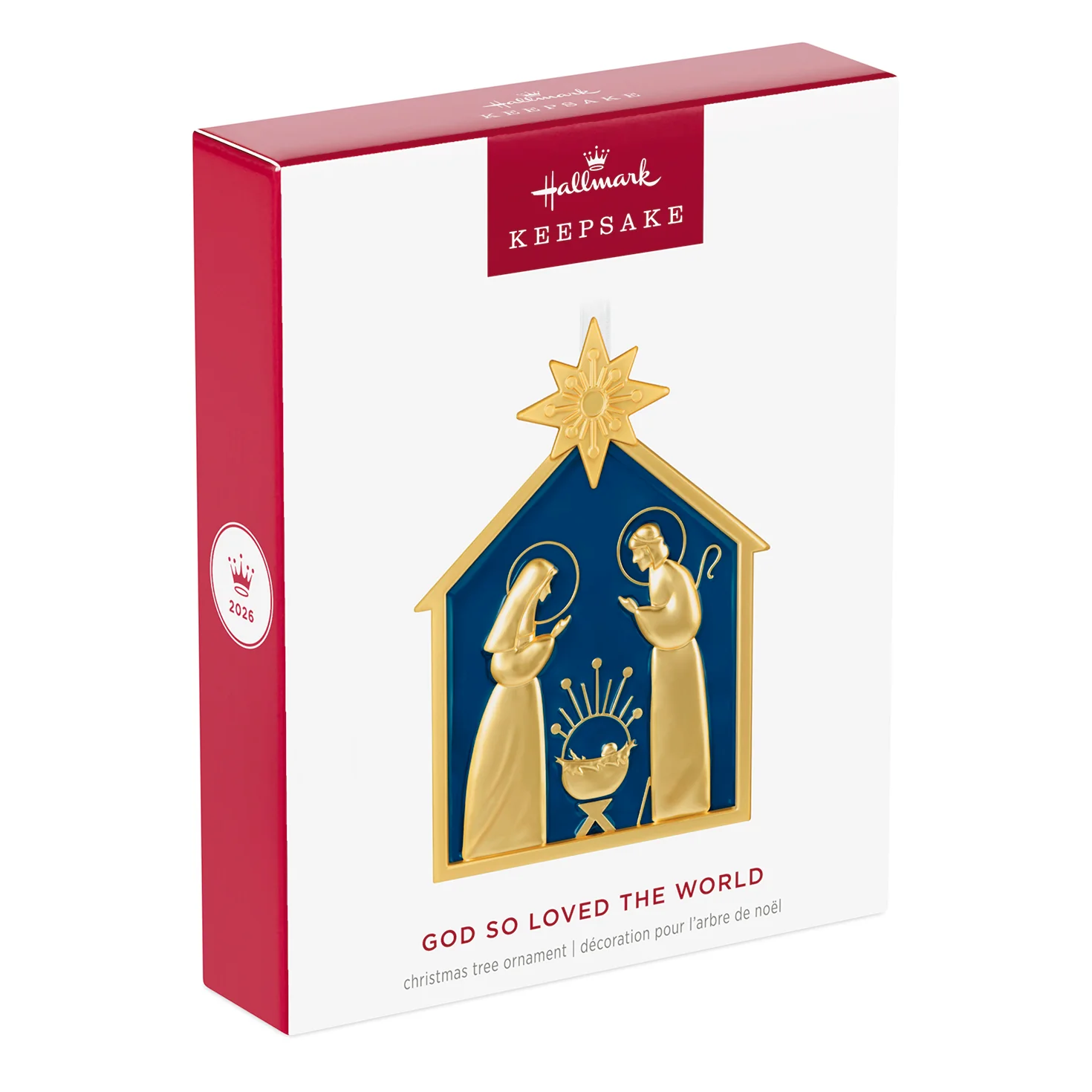 God So Loved the World Nativity, Metal — 2026 Hallmark Keepsake Christmas Ornament - Image 7