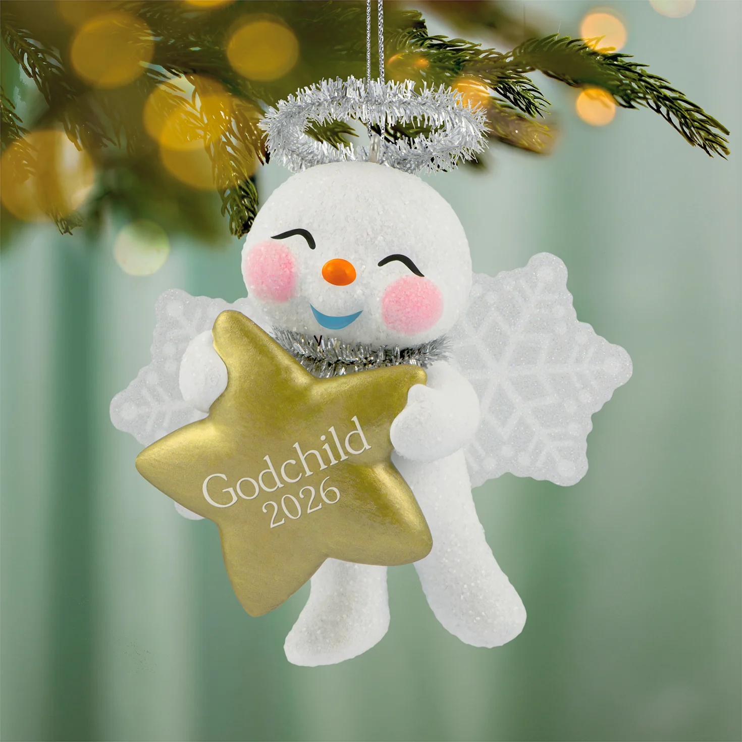 Godchild Snow Angel 2026 — 2026 Hallmark Keepsake Christmas Ornament - Image 2