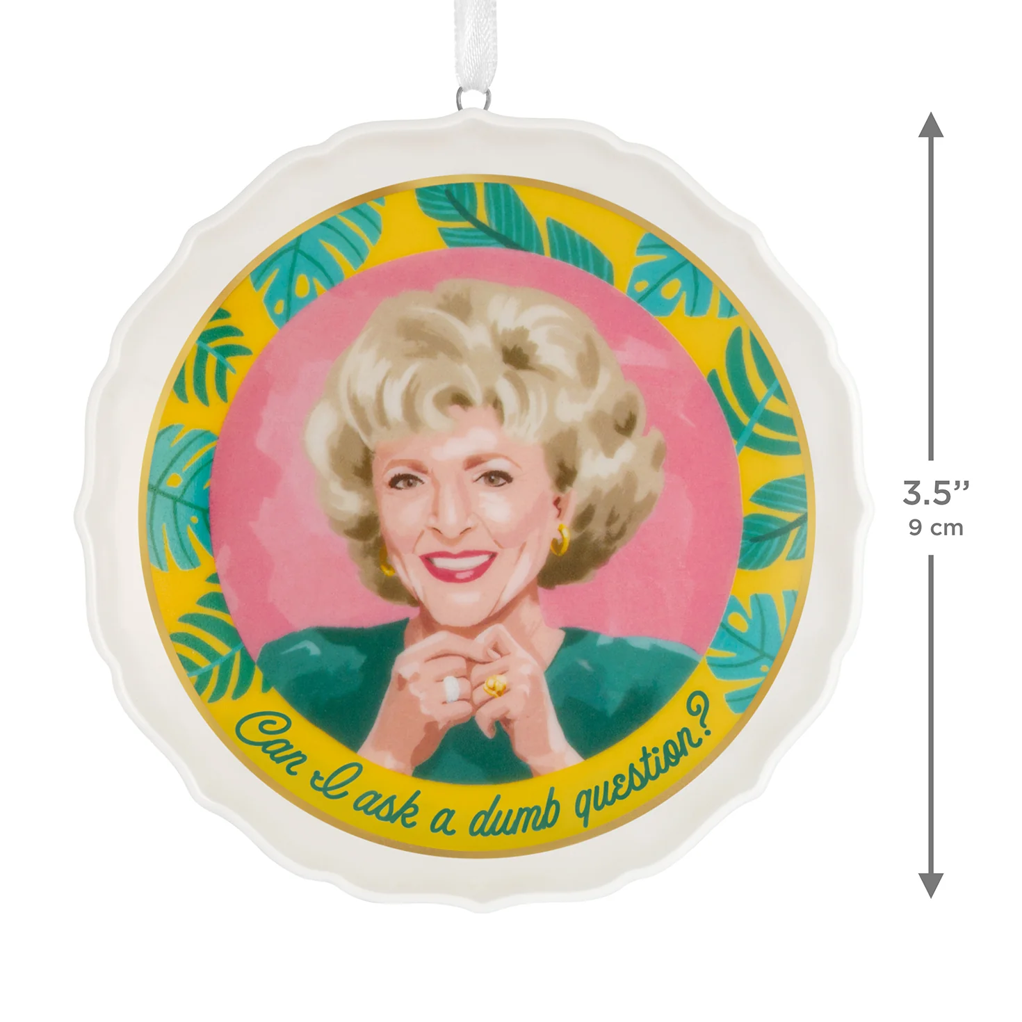 The Golden Girls Can I Ask a Dumb Question?, Porcelain — 2026 Hallmark Keepsake Christmas Ornament - Image 6