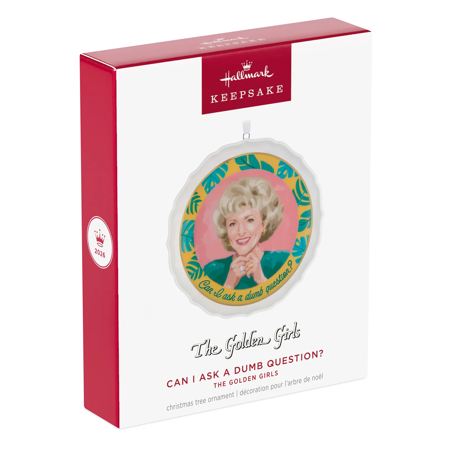 The Golden Girls Can I Ask a Dumb Question?, Porcelain — 2026 Hallmark Keepsake Christmas Ornament - Image 7