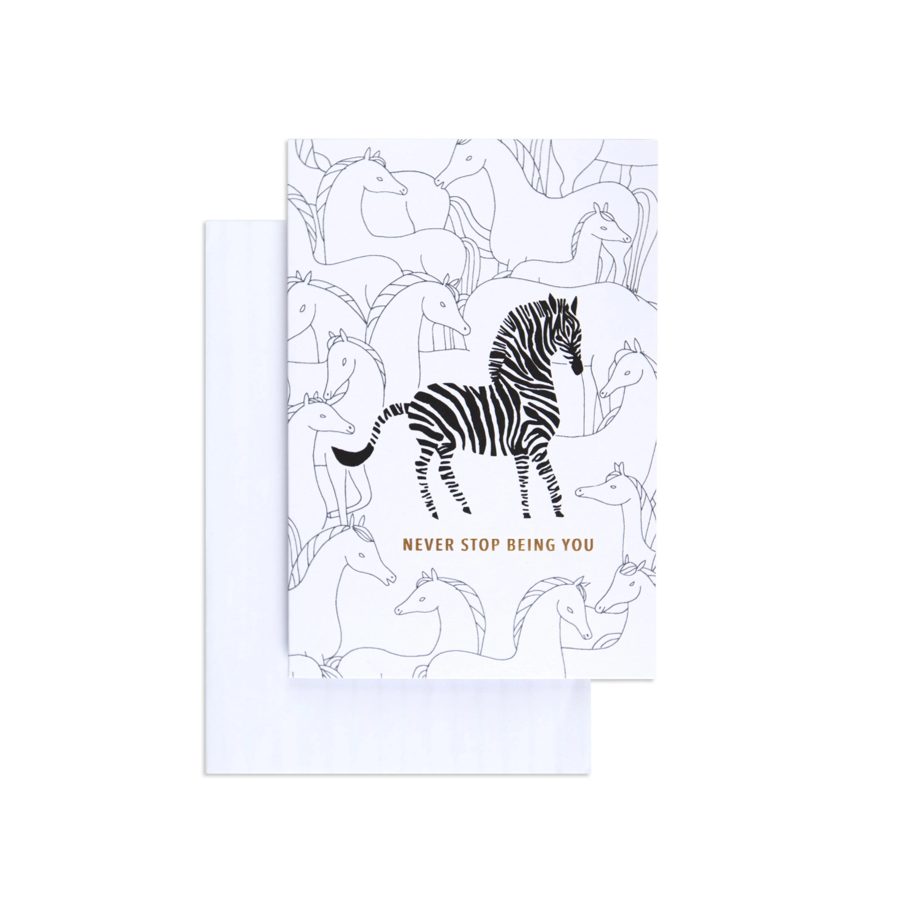 Fun Zebra Birthday Card - Image 3