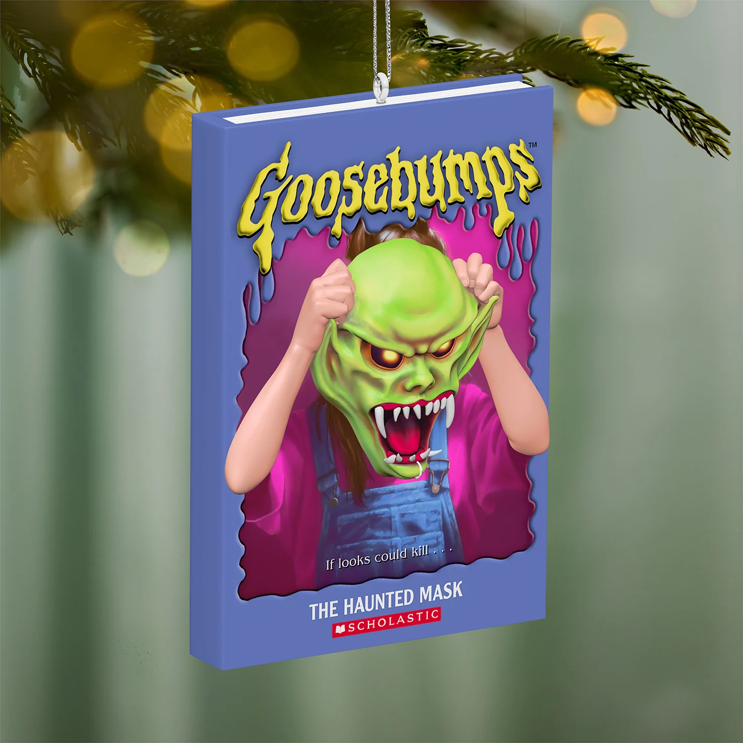 Goosebumps™ The Haunted Mask — 2026 Hallmark Keepsake Christmas Ornament - Image 2