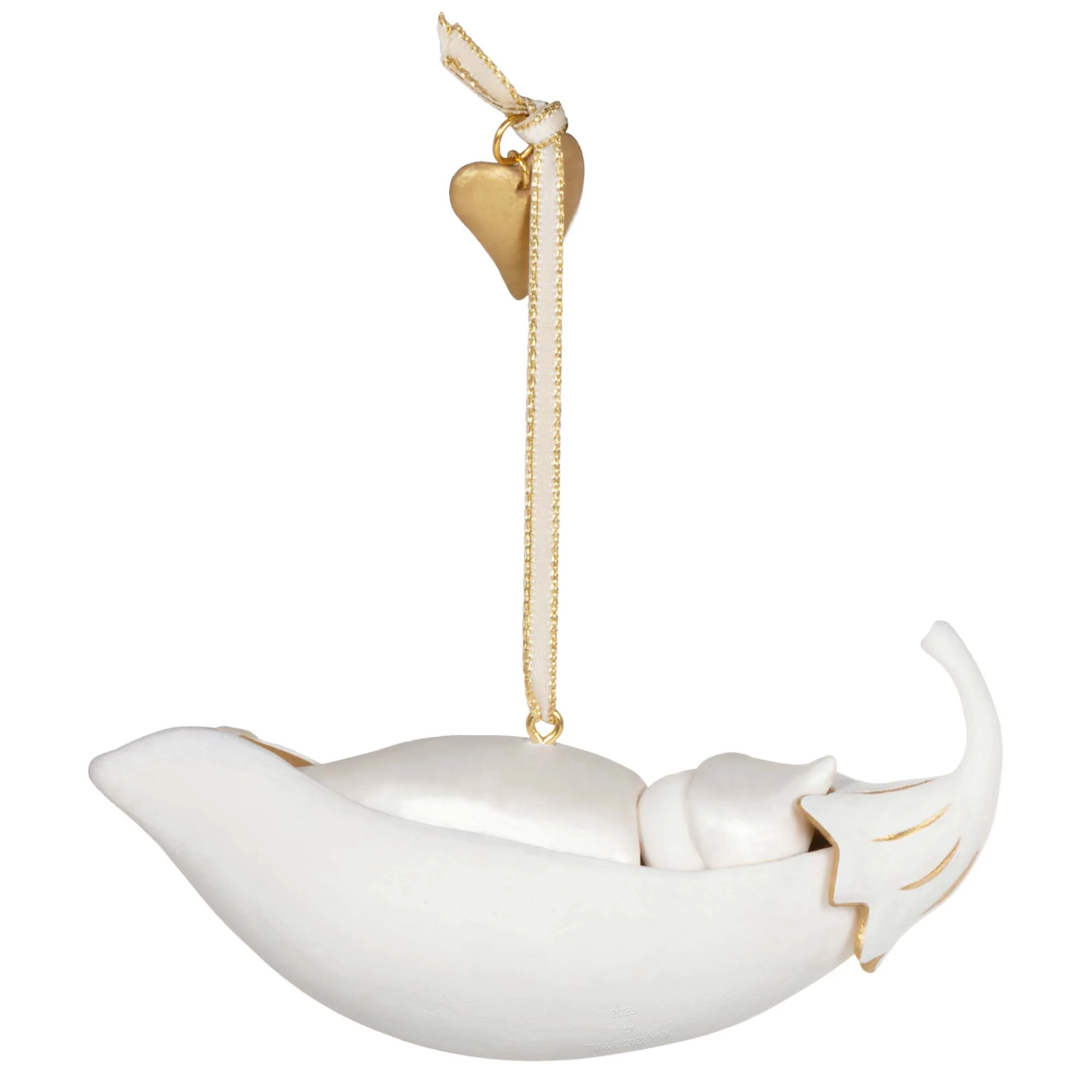 Grandbaby's First Christmas Pea in a Pod Porcelain — Hallmark Keepsake Christmas Ornament - Image 3