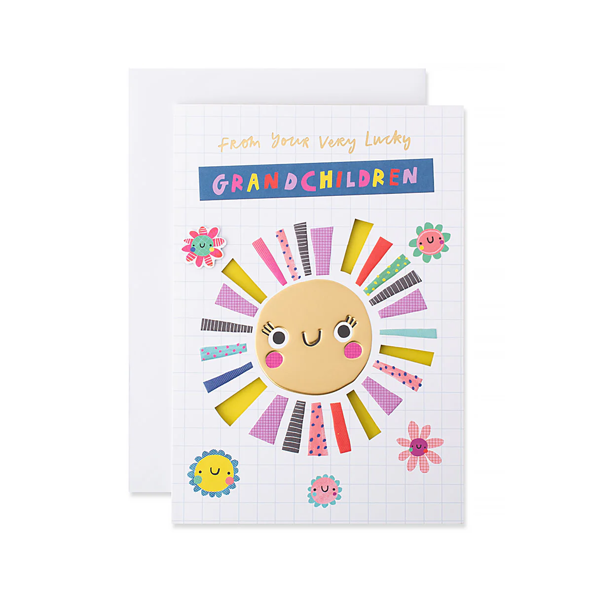 Hallmark Mother's Day Card  - From Your Very Lucky Grandchildren - Image 3