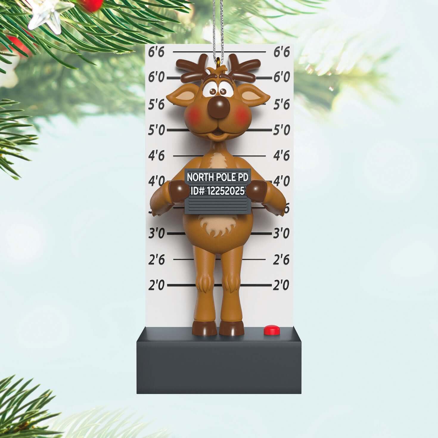 Grandma Got Run Over By a Reindeer Musical Ornament — 2025 Hallmark Keepsake Christmas Ornament - Image 2