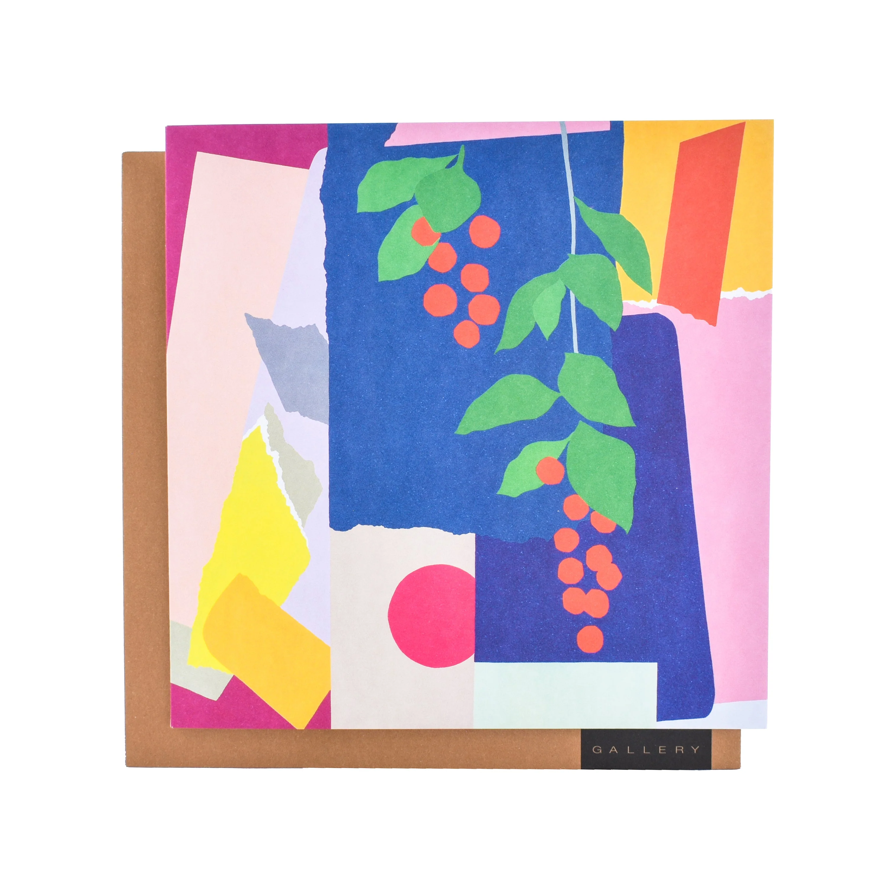 Grapes by Leah Bartholomew Blank Card - Image 3