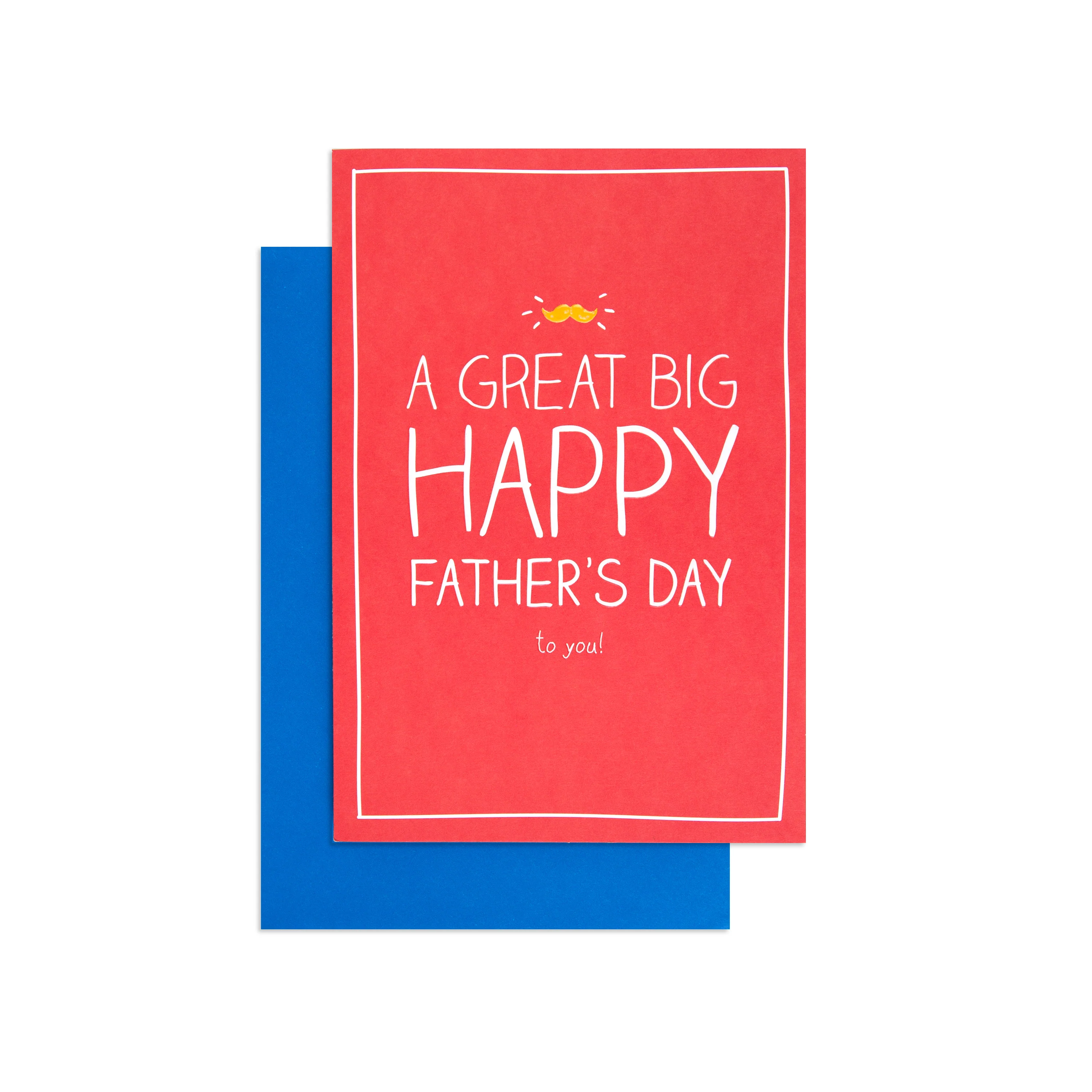 Hallmark Father's Day Card - A Great Big Happy Father's - Image 3