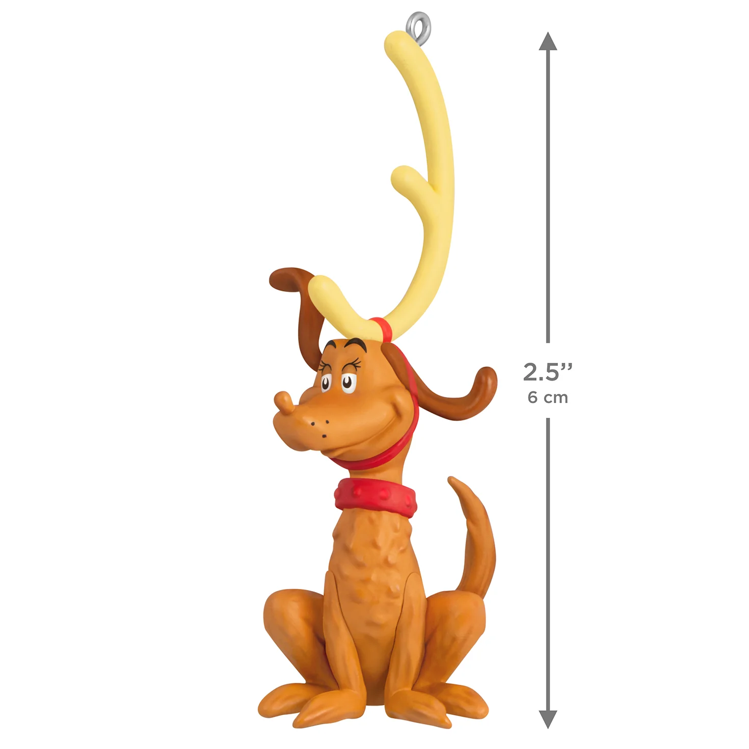 Dr. Seuss's How the Grinch Stole Christmas!™ Max the Reindeer Dog — 2026 Hallmark Keepsake Christmas Ornament - Image 6