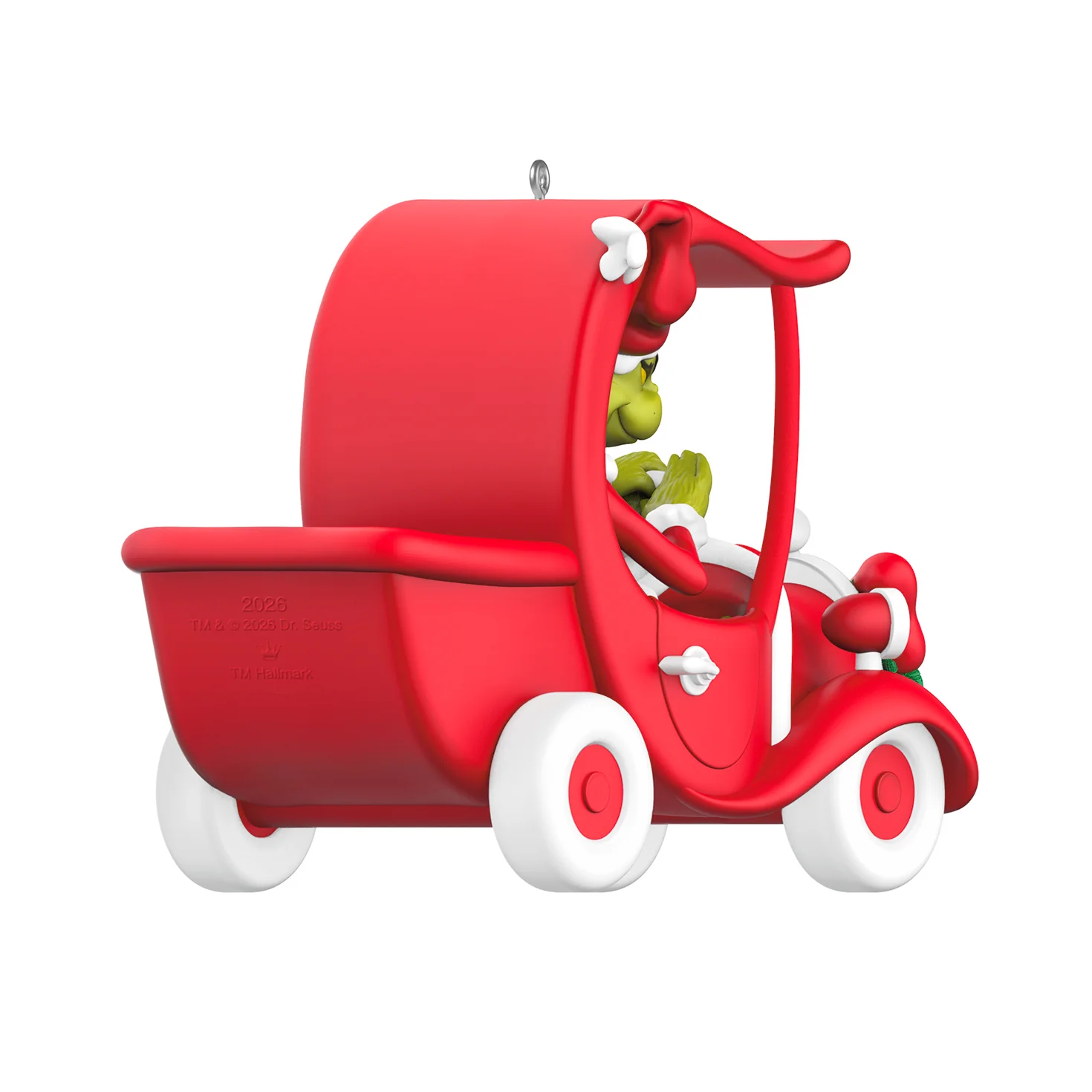 Dr. Seuss's How the Grinch Stole Christmas!™ A Grinchy Sleigh On the Way — 2026 Hallmark Keepsake Christmas Ornament - Image 5