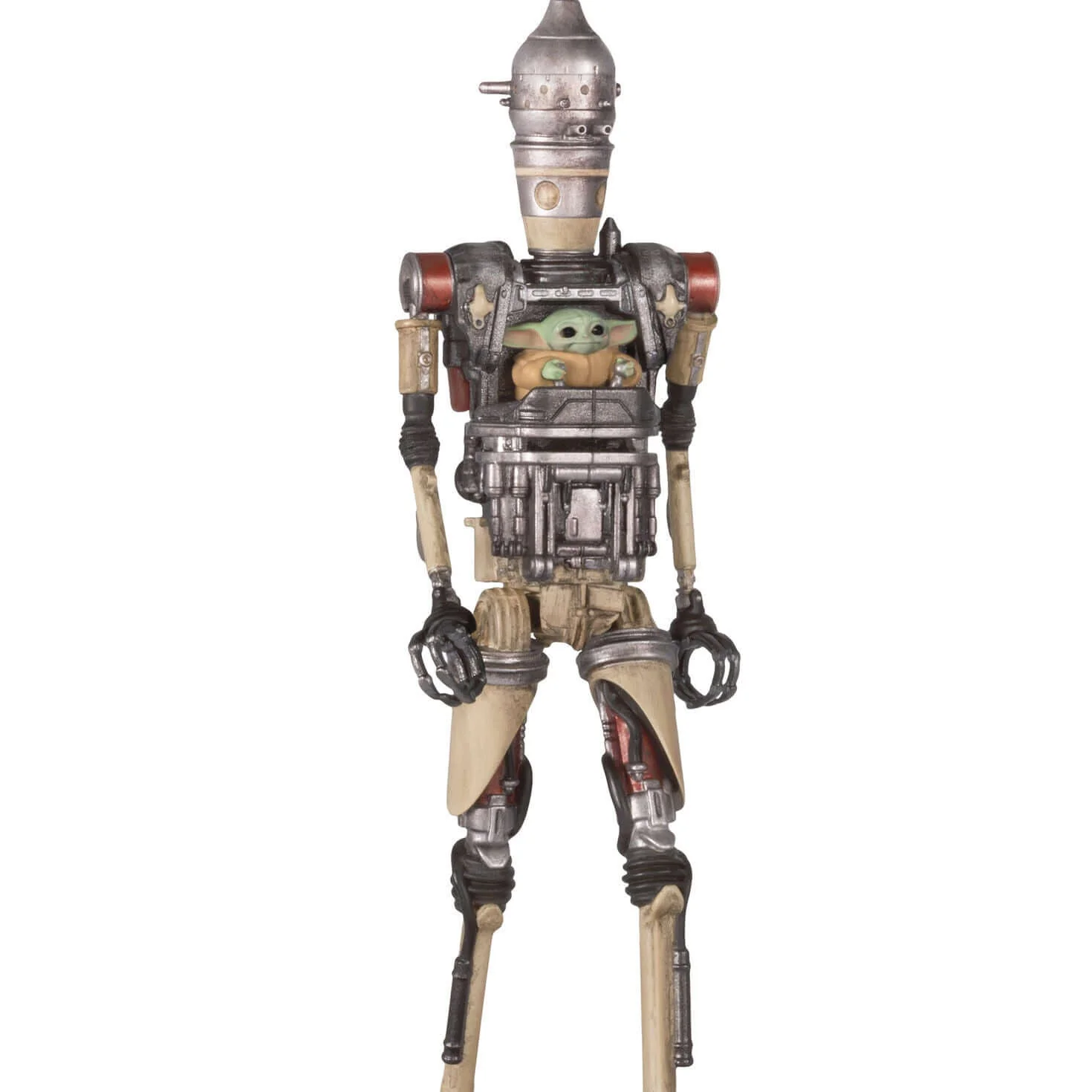 Star Wars™: The Mandalorian™ Grogu™ Operating IG-12™ Ornament With Sound — 2025 Hallmark Keepsake Christmas Ornament - Image 4