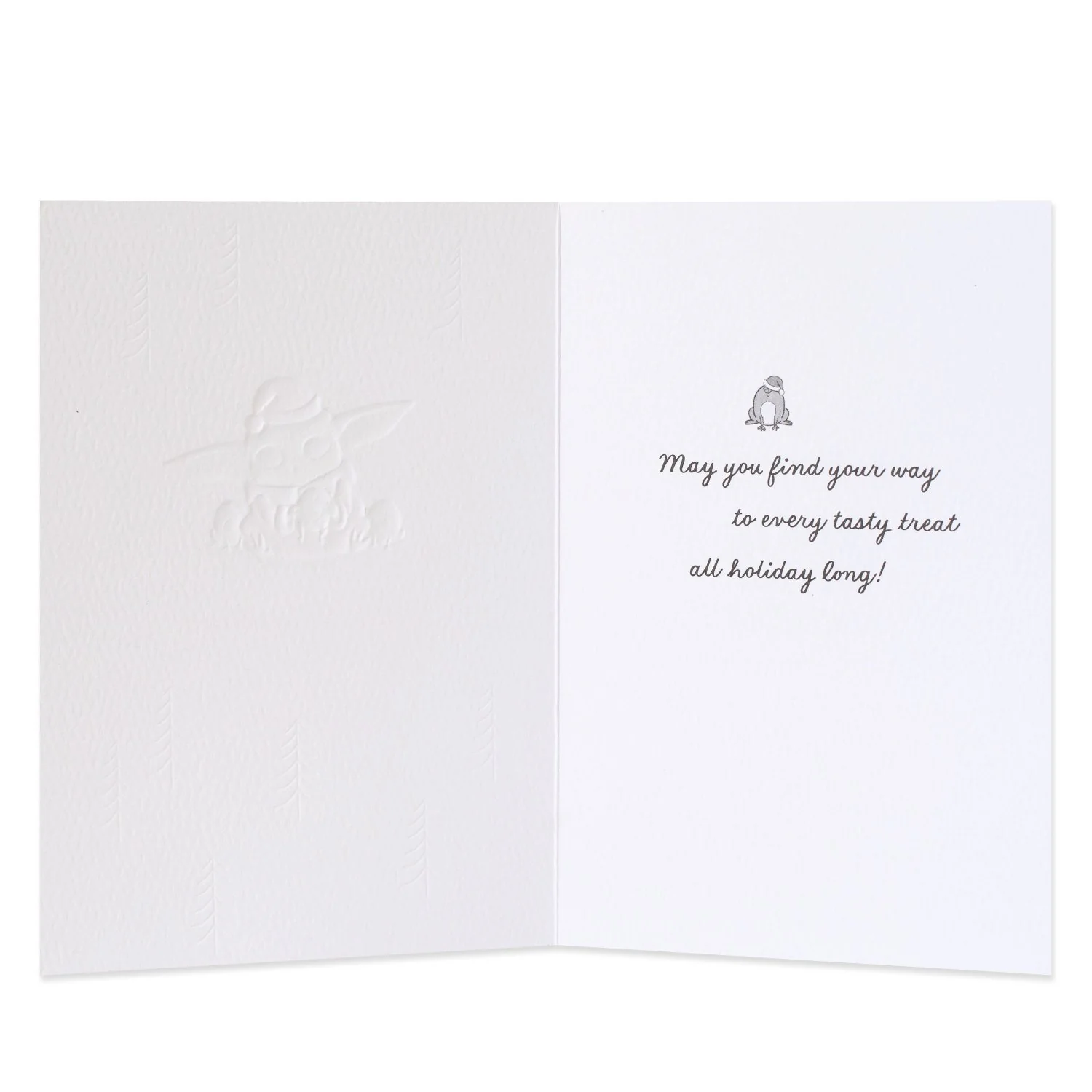Hallmark x Disney Star Wars The Mandalorian 10 Pack Boxed Charity Christmas Cards - Tasty Treats - Image 3