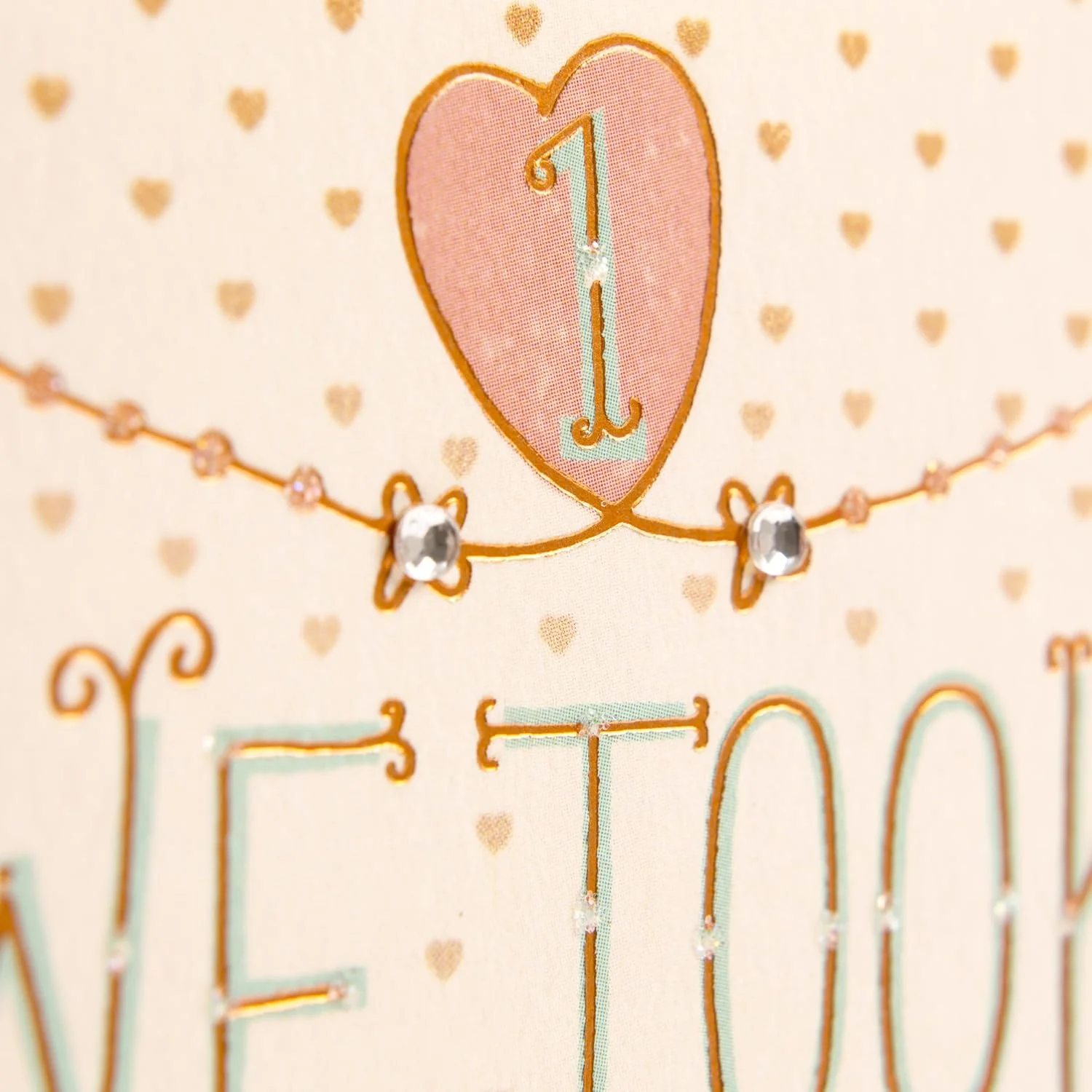 Hallmark 1st Anniversary Card (Chance on What Could Be) - Image 4