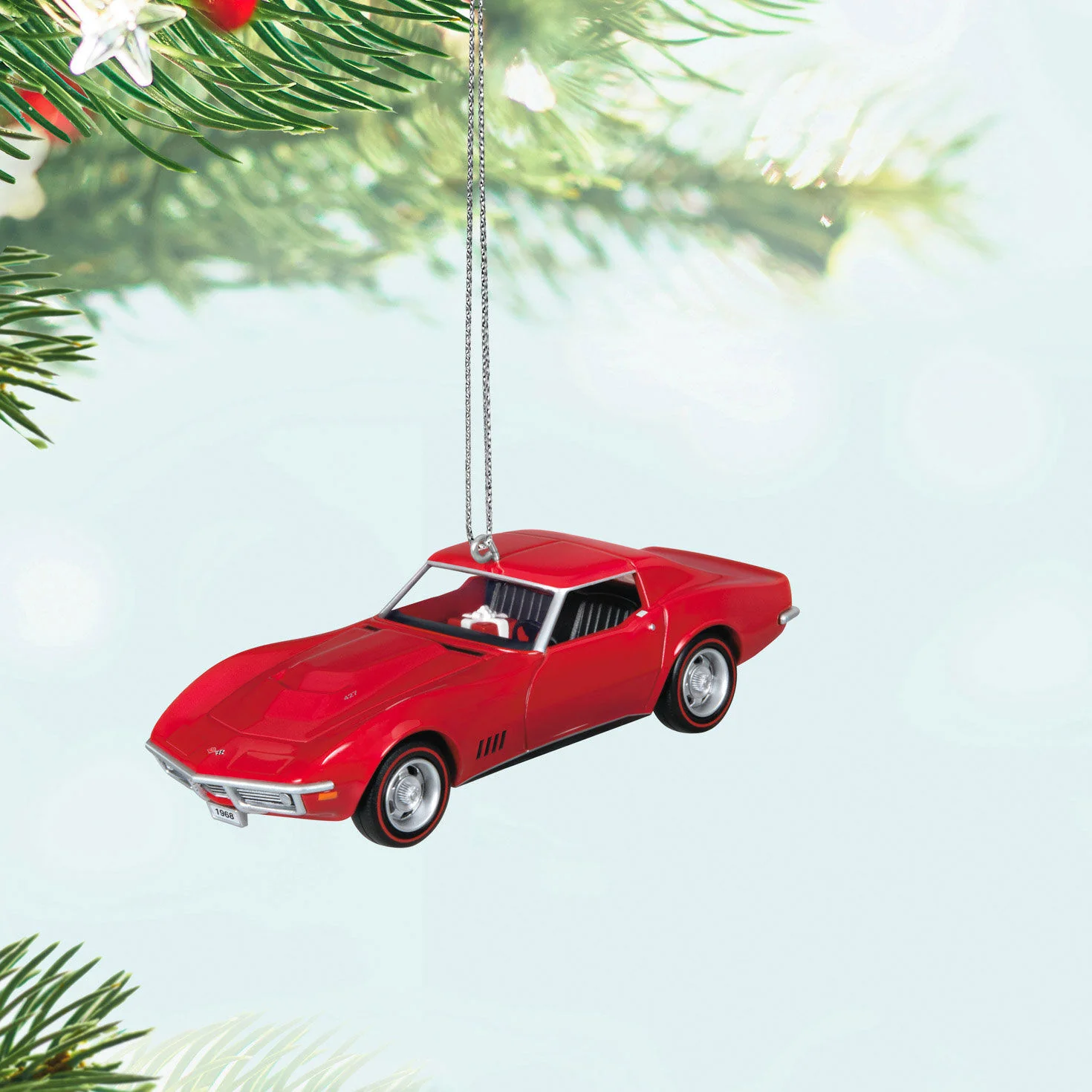 Classic American Cars 1968 Chevrolet® Corvette® L88 (Metal) — Hallmark Keepsake Christmas Ornament - Image 2