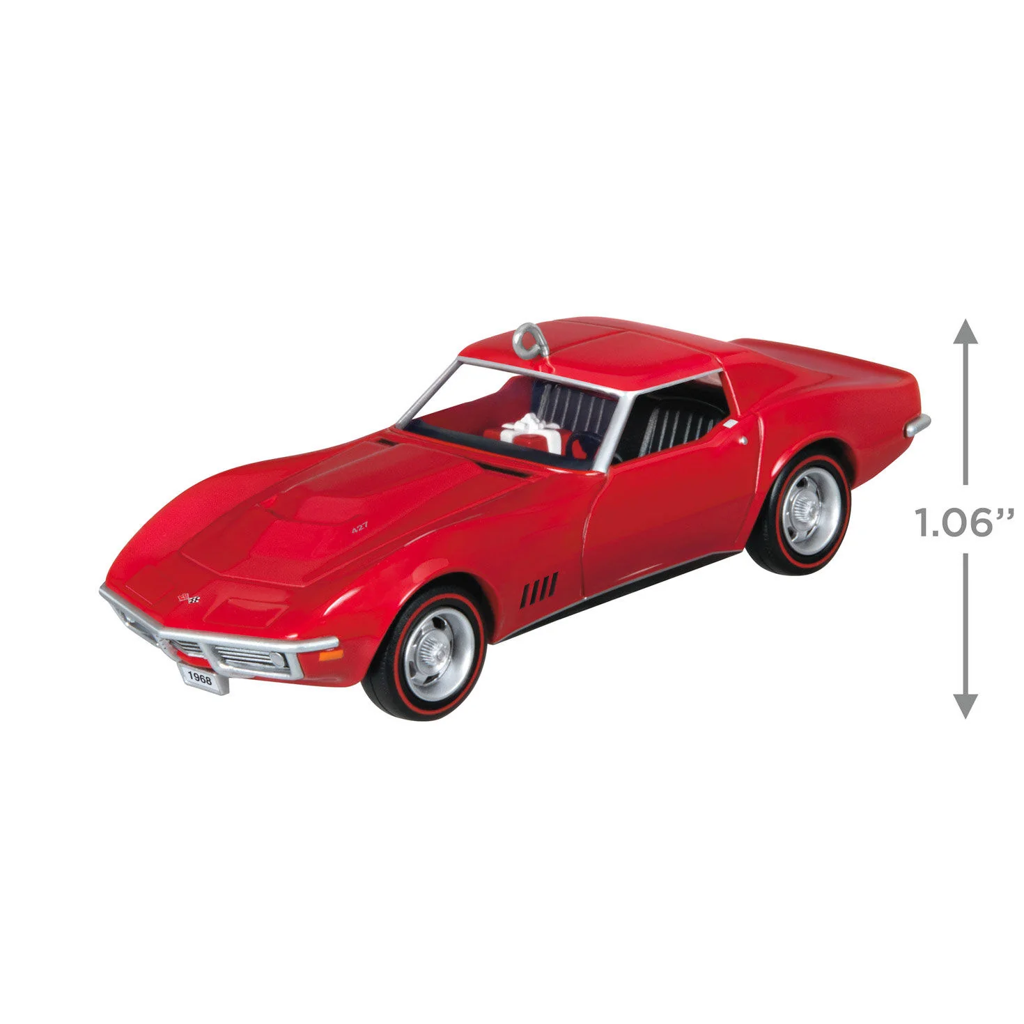 Classic American Cars 1968 Chevrolet® Corvette® L88 (Metal) — Hallmark Keepsake Christmas Ornament - Image 3