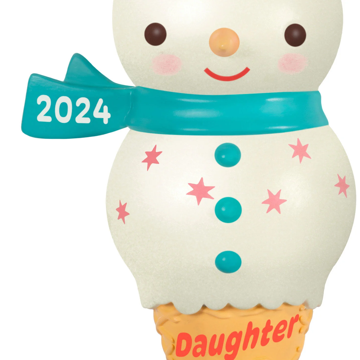 Daughter Snowman Ice Cream Cone — Hallmark Keepsake Christmas Ornament loop - Image 5