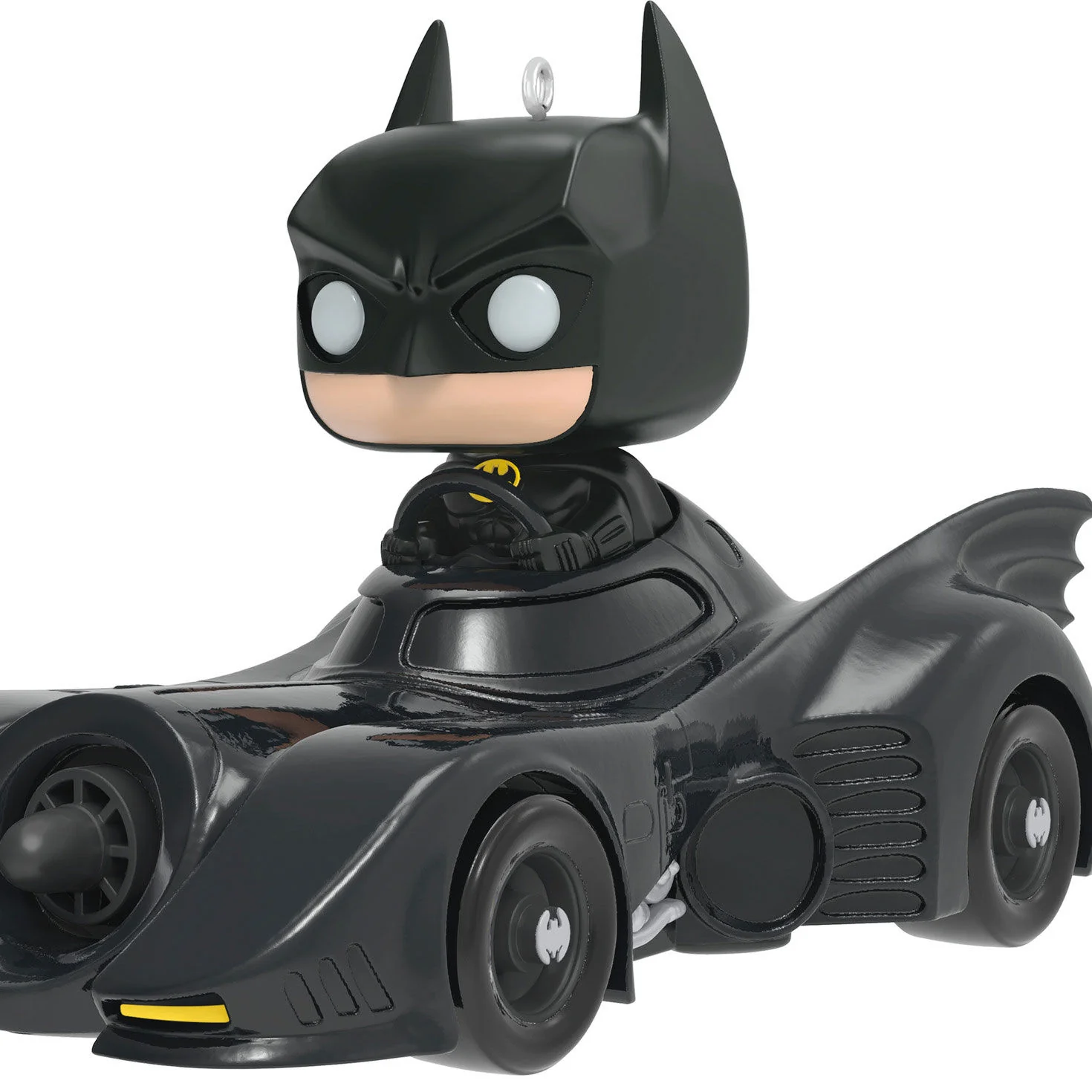 DC™ 1989 Batman™ in His Batmobile™ Funko POP!® — Hallmark Keepsake Christmas Ornament - Image 5