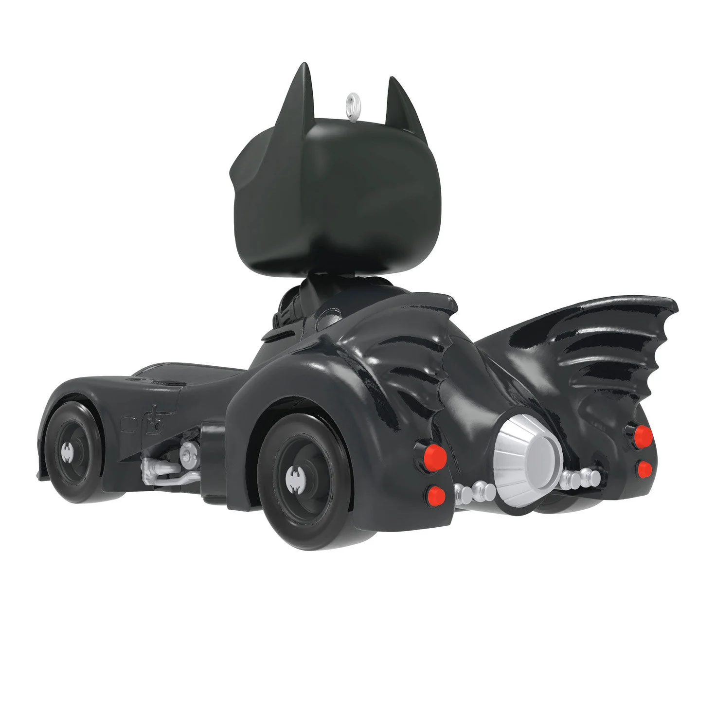 DC™ 1989 Batman™ in His Batmobile™ Funko POP!® — Hallmark Keepsake Christmas Ornament - Image 6