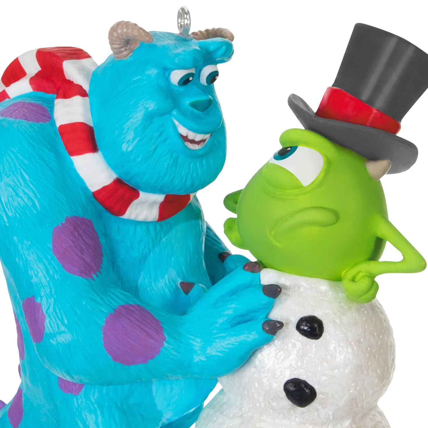 Disney and Pixar Monsters, Inc. Sulley Builds a Snow-Mike — Hallmark Keepsake Christmas Ornament - Image 5