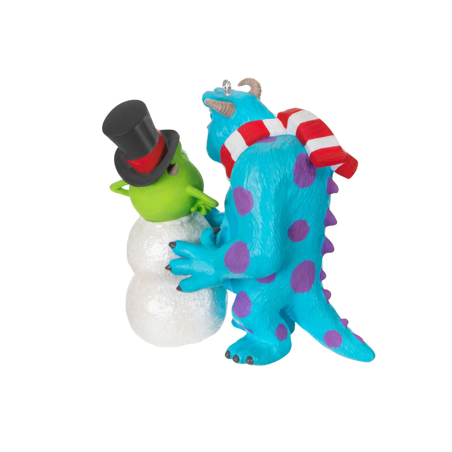 Disney and Pixar Monsters, Inc. Sulley Builds a Snow-Mike — Hallmark Keepsake Christmas Ornament - Image 6