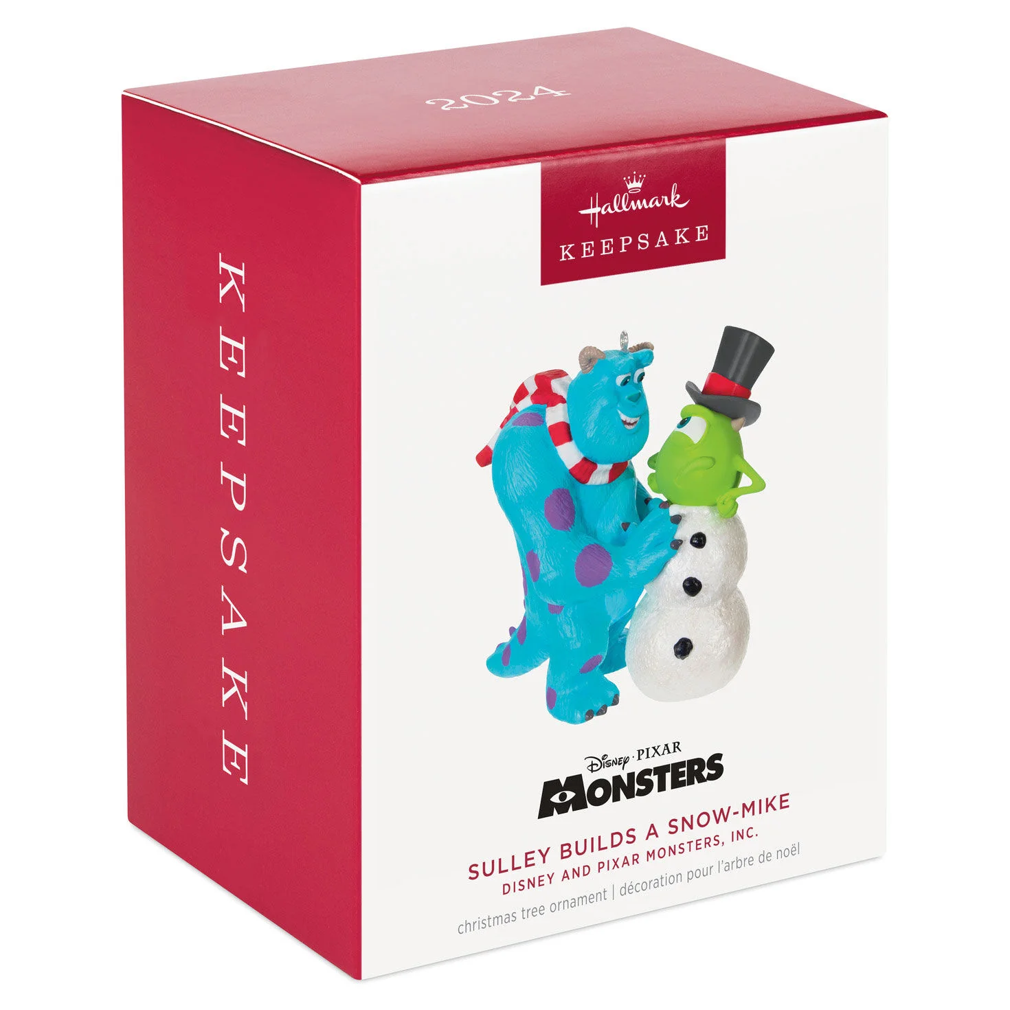 Disney and Pixar Monsters, Inc. Sulley Builds a Snow-Mike — Hallmark Keepsake Christmas Ornament - Image 7
