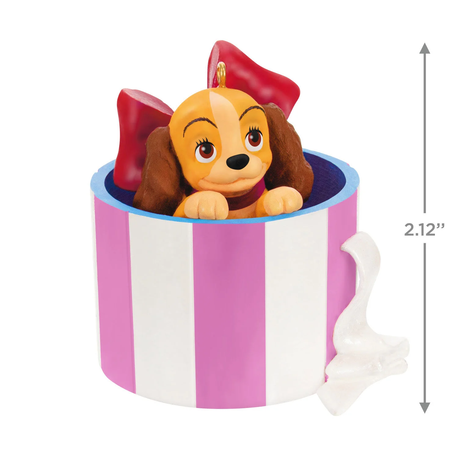 Disney Lady and the Tramp, Darling's Christmas Gift — Hallmark Keepsake Christmas Ornament - Image 3