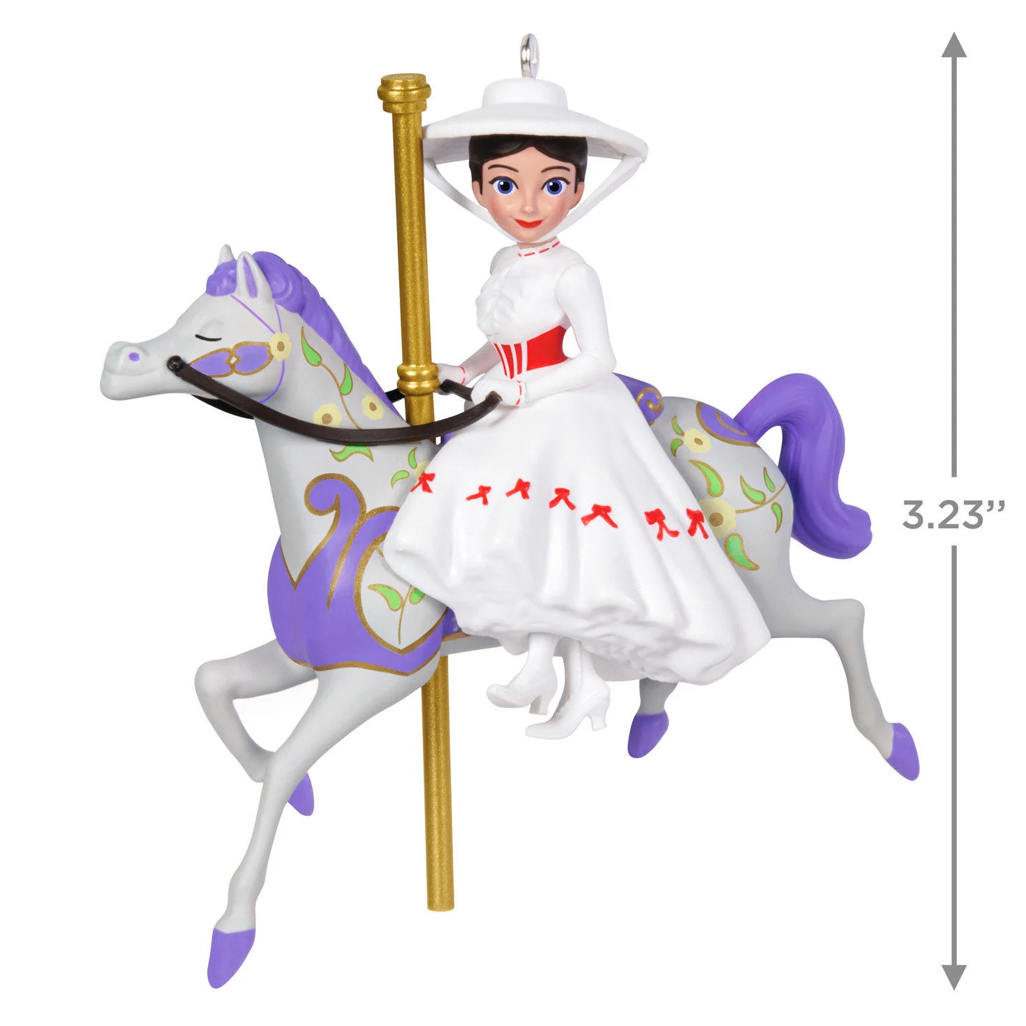 Disney Mary Poppins, 60th Anniversary A Practically Perfect Carousel Ride — Hallmark Keepsake Christmas Ornament - Image 3