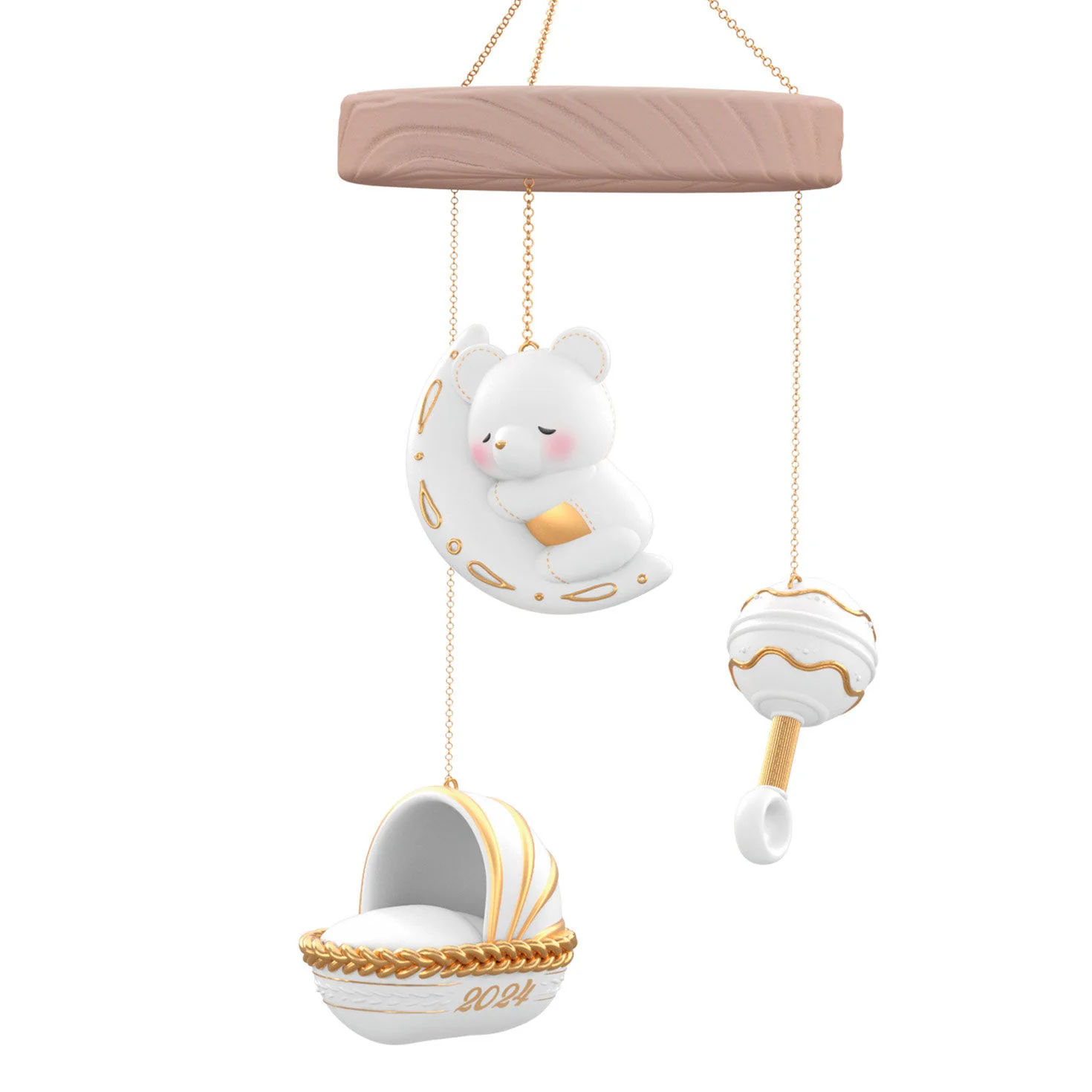 Grandbaby's First Christmas (Porcelain) — Hallmark Keepsake Christmas Ornament - Image 5