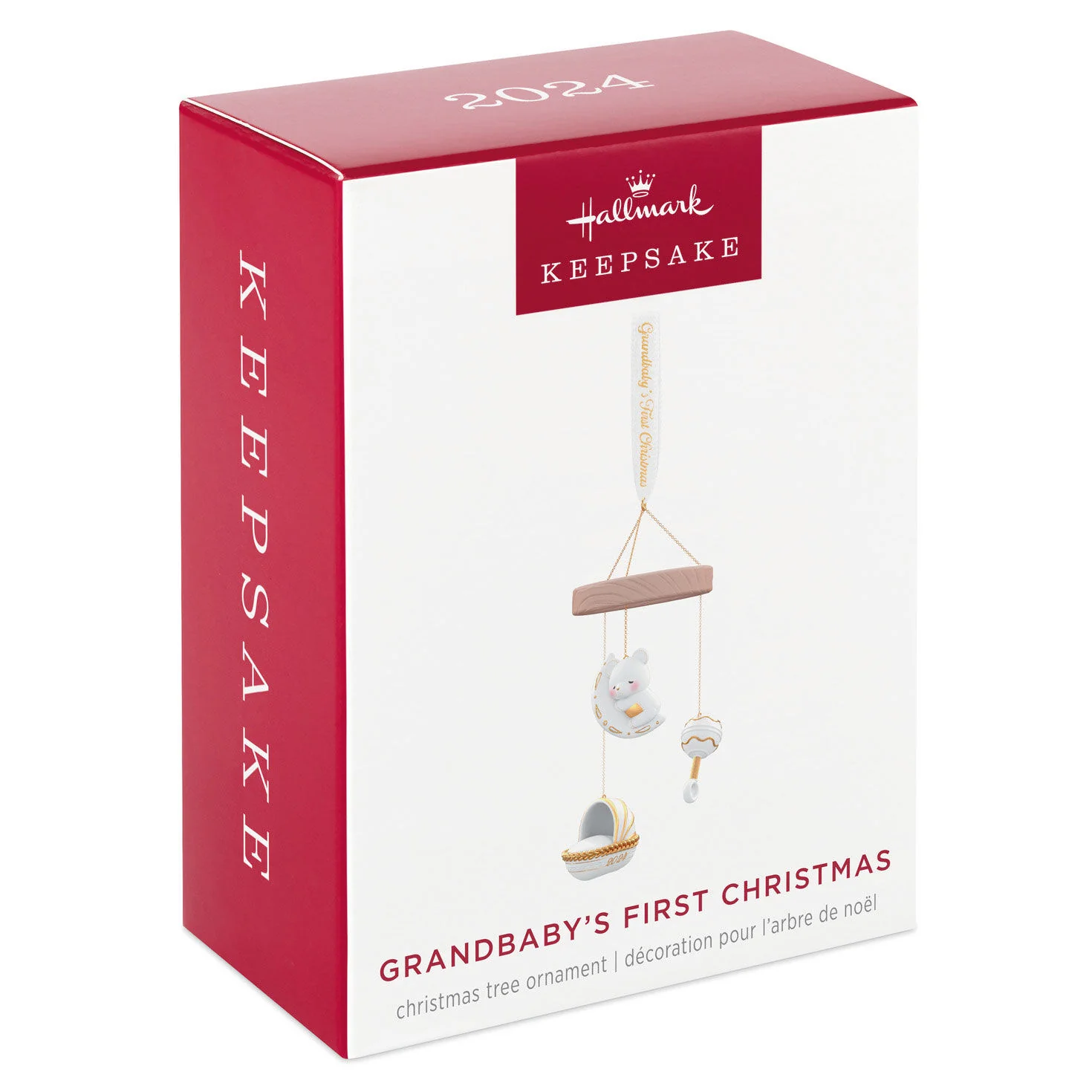 Grandbaby's First Christmas (Porcelain) — Hallmark Keepsake Christmas Ornament - Image 7
