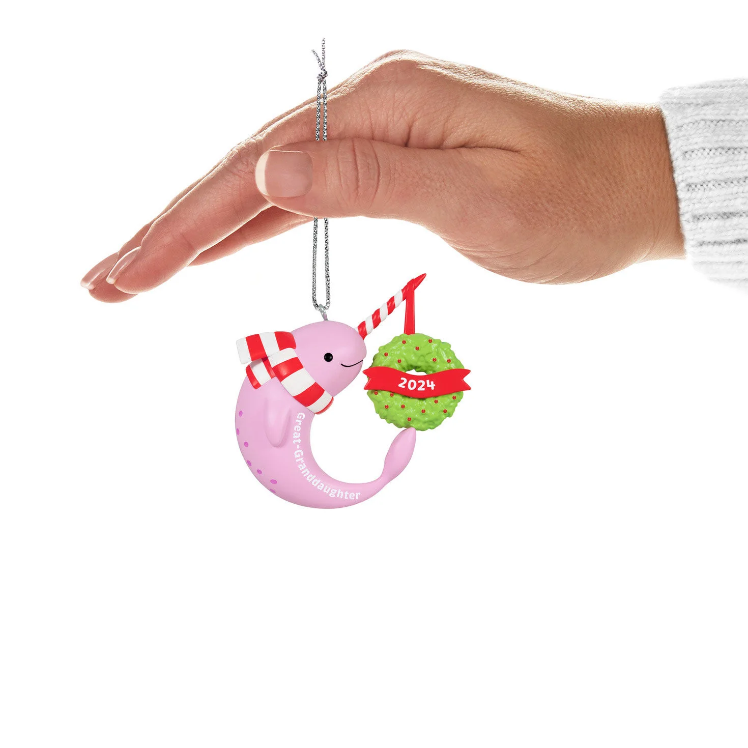 Great-Granddaughter Narwhal — Hallmark Keepsake Christmas Ornament - Image 3