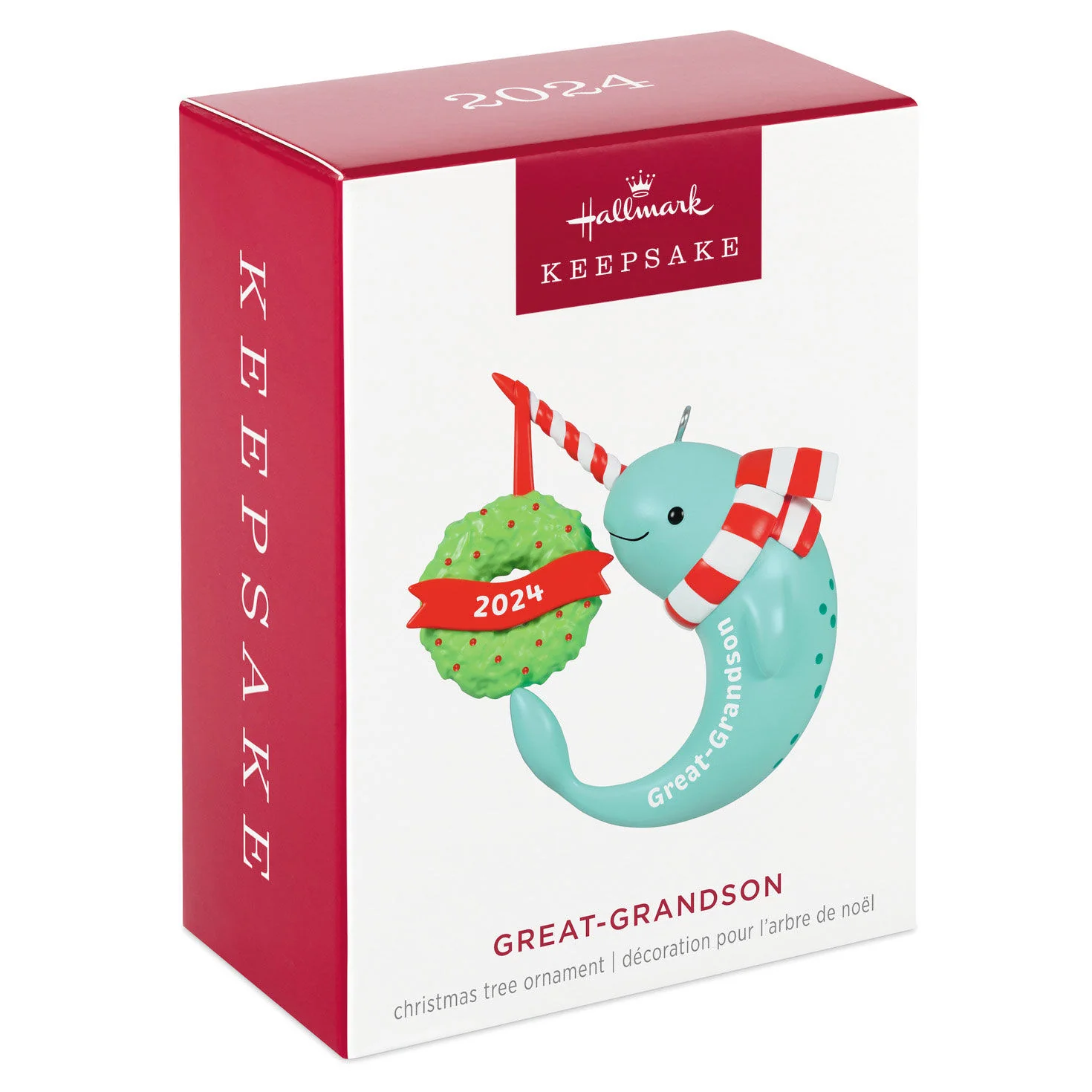 Great-Grandson Narwhal — Hallmark Keepsake Christmas Ornament - Image 7