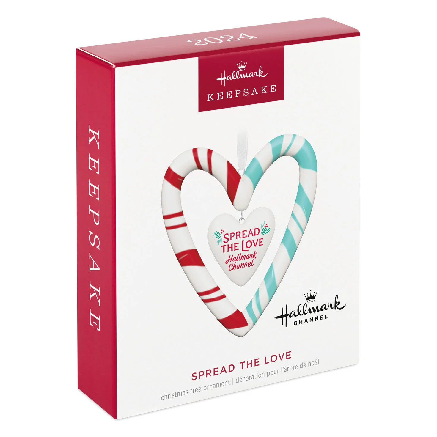 Hallmark Channel, Spread the Love (Porcelain) — Hallmark Keepsake Christmas Ornament - Image 7