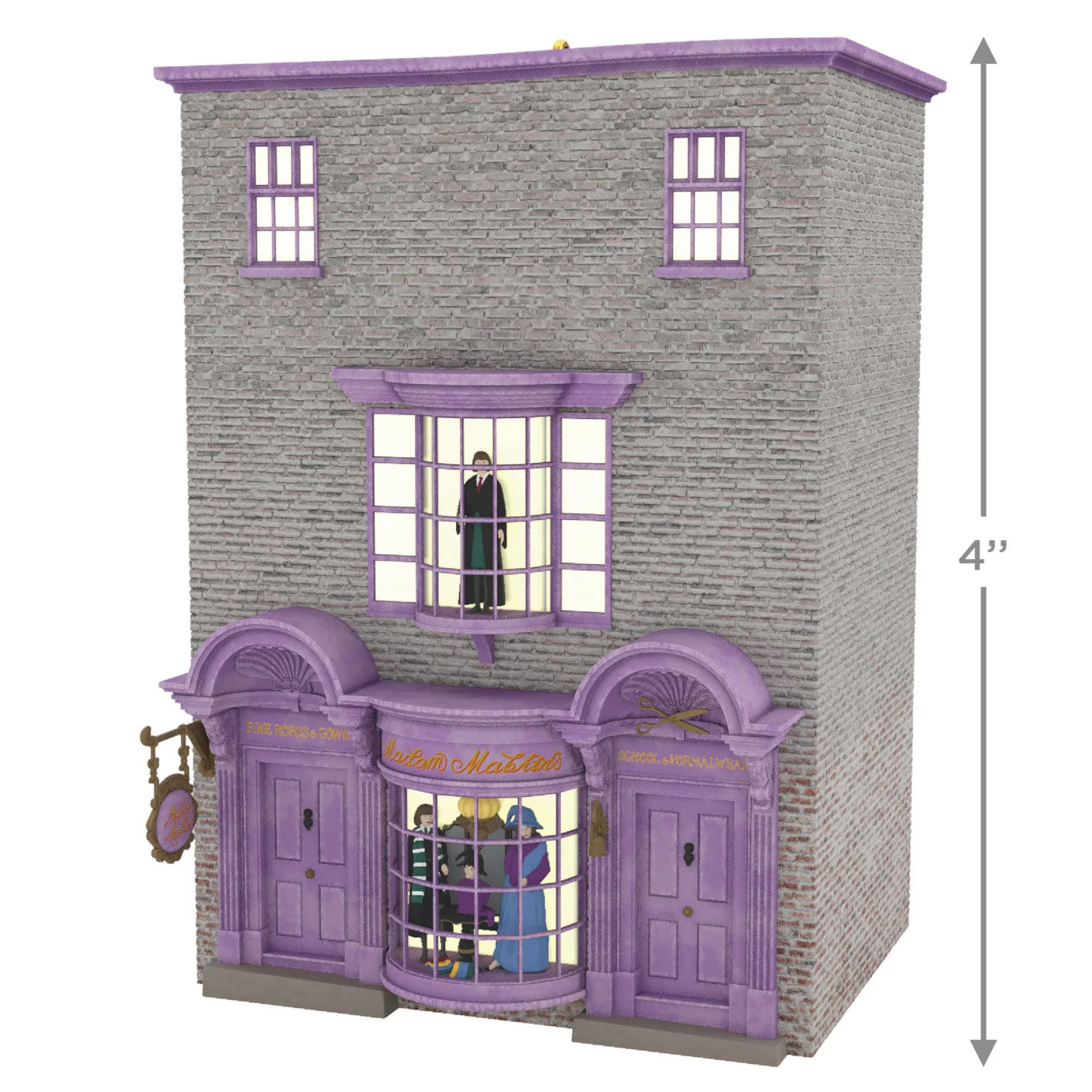 Harry Potter™ Madam Malkin's Robes for All Occasions™ — Hallmark Keepsake Christmas Ornament - Image 3