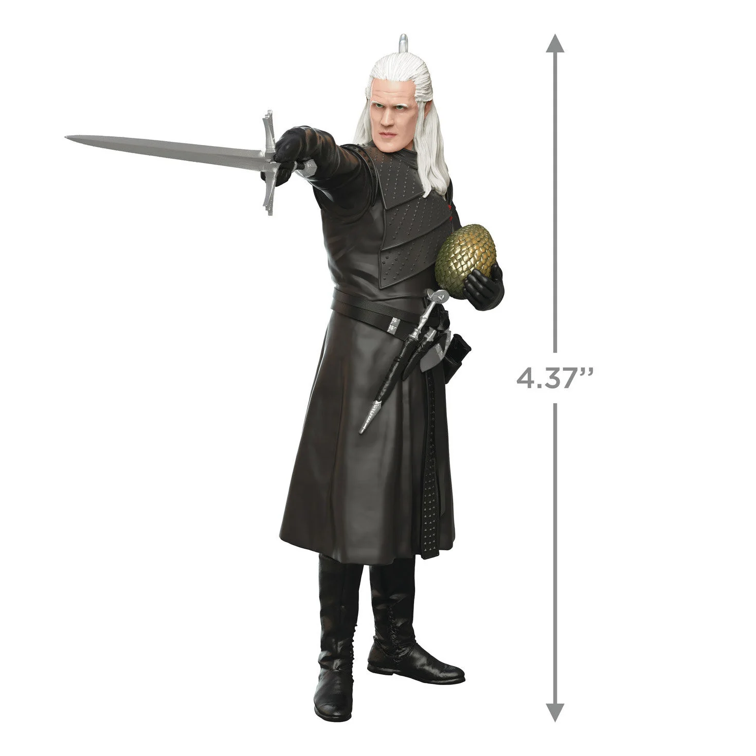 House of the Dragon™ Daemon Targaryen™ — Hallmark Keepsake Christmas Ornament - Image 3